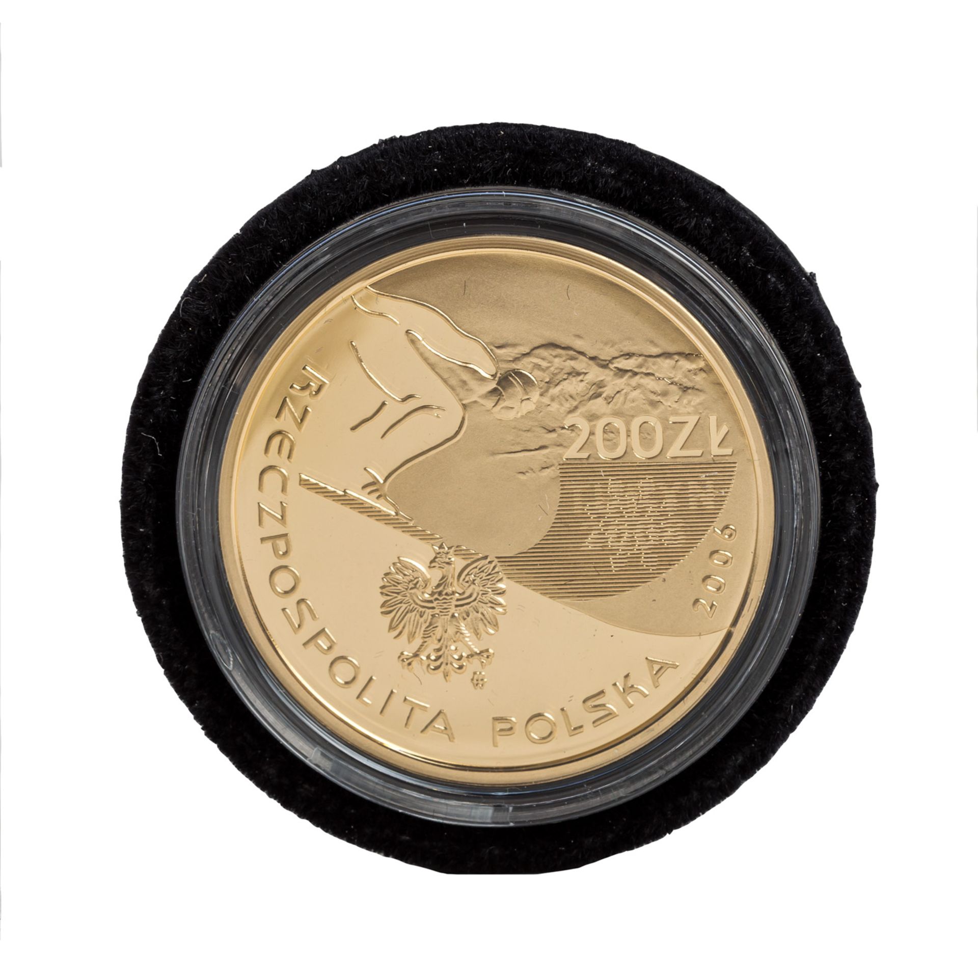 Polen/GOLD - 200 Zloty 2006, - Bild 2 aus 3