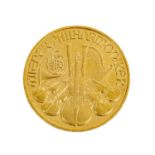 Österreich - 500 Schillinge 1989, 1/4 Unze GOLD,