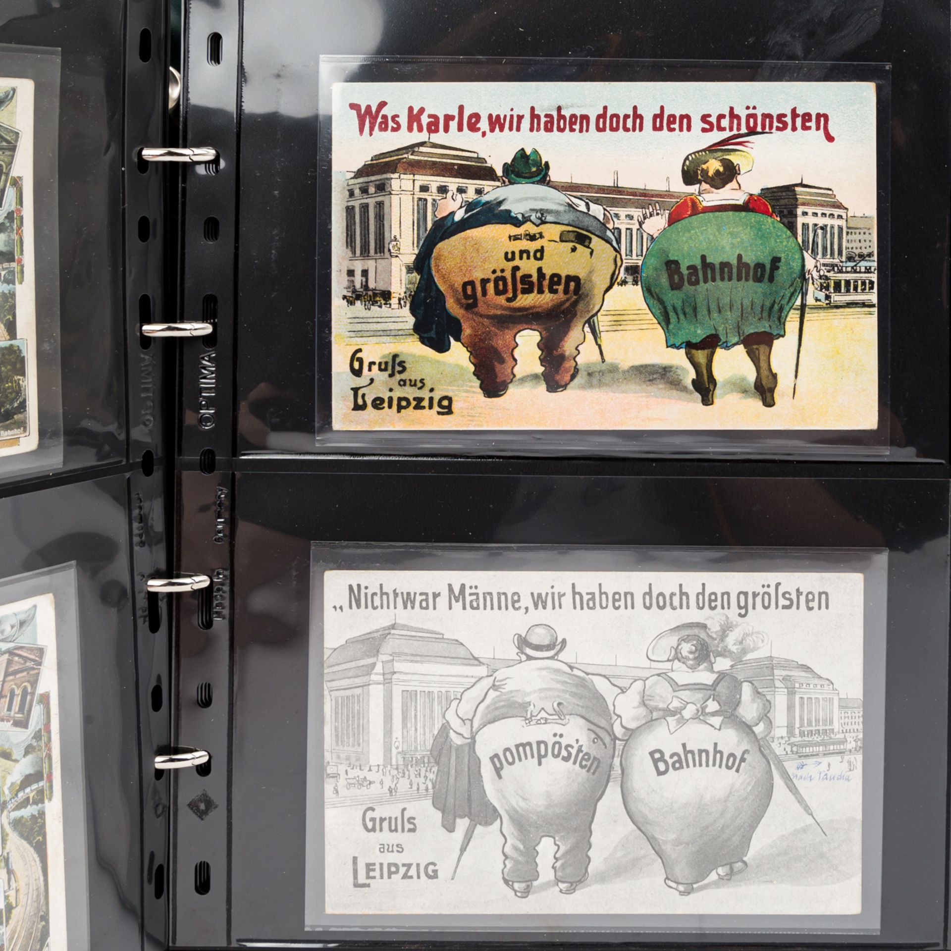 Postkarten, Ansichtskarten Leipzig - Image 3 of 3