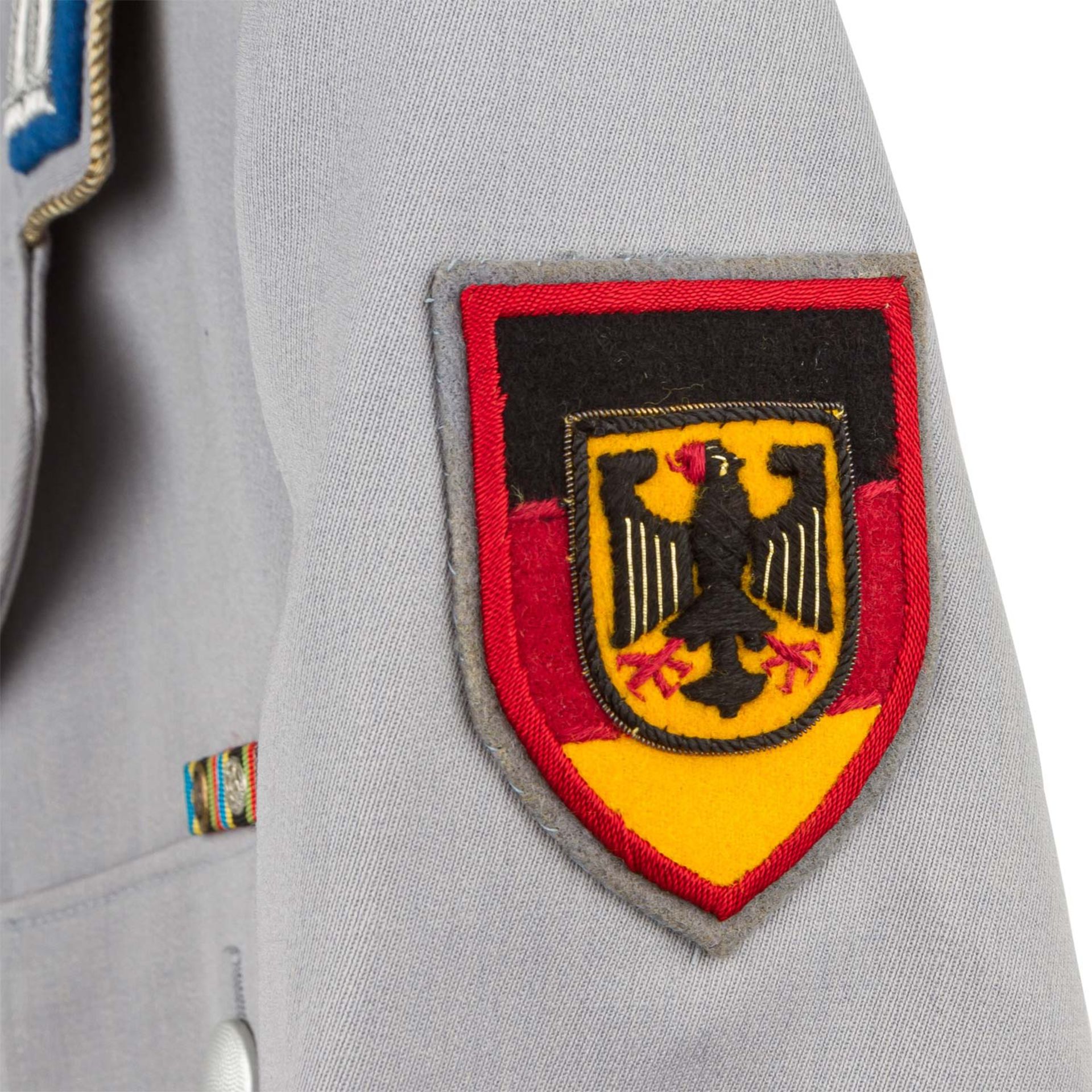 Uniformen - Graue Dienstjacke der Bundeswehr, - Image 2 of 8