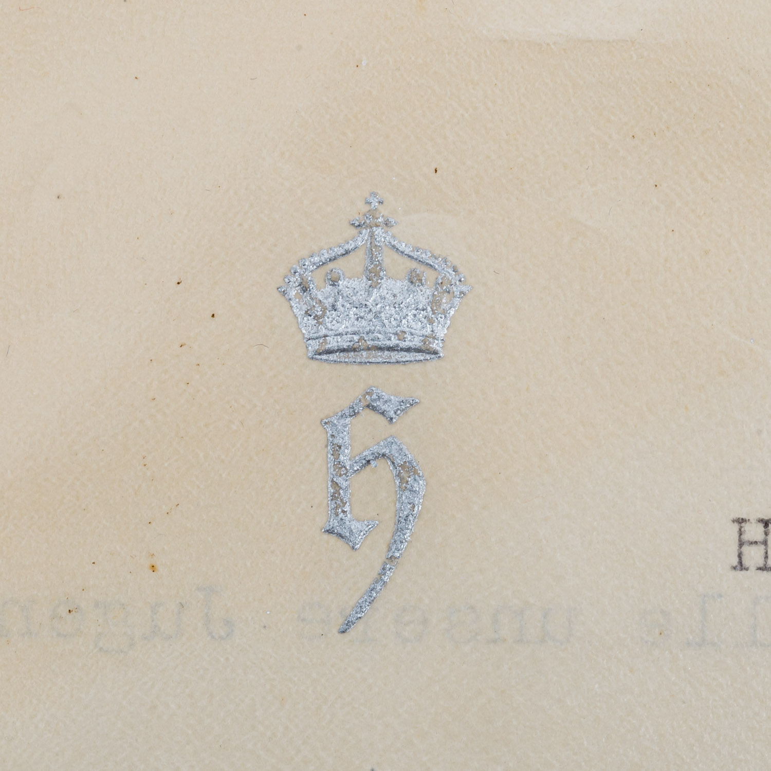 Preussen - Original Autograph Kaiserin Hermine 1939 - Image 5 of 5