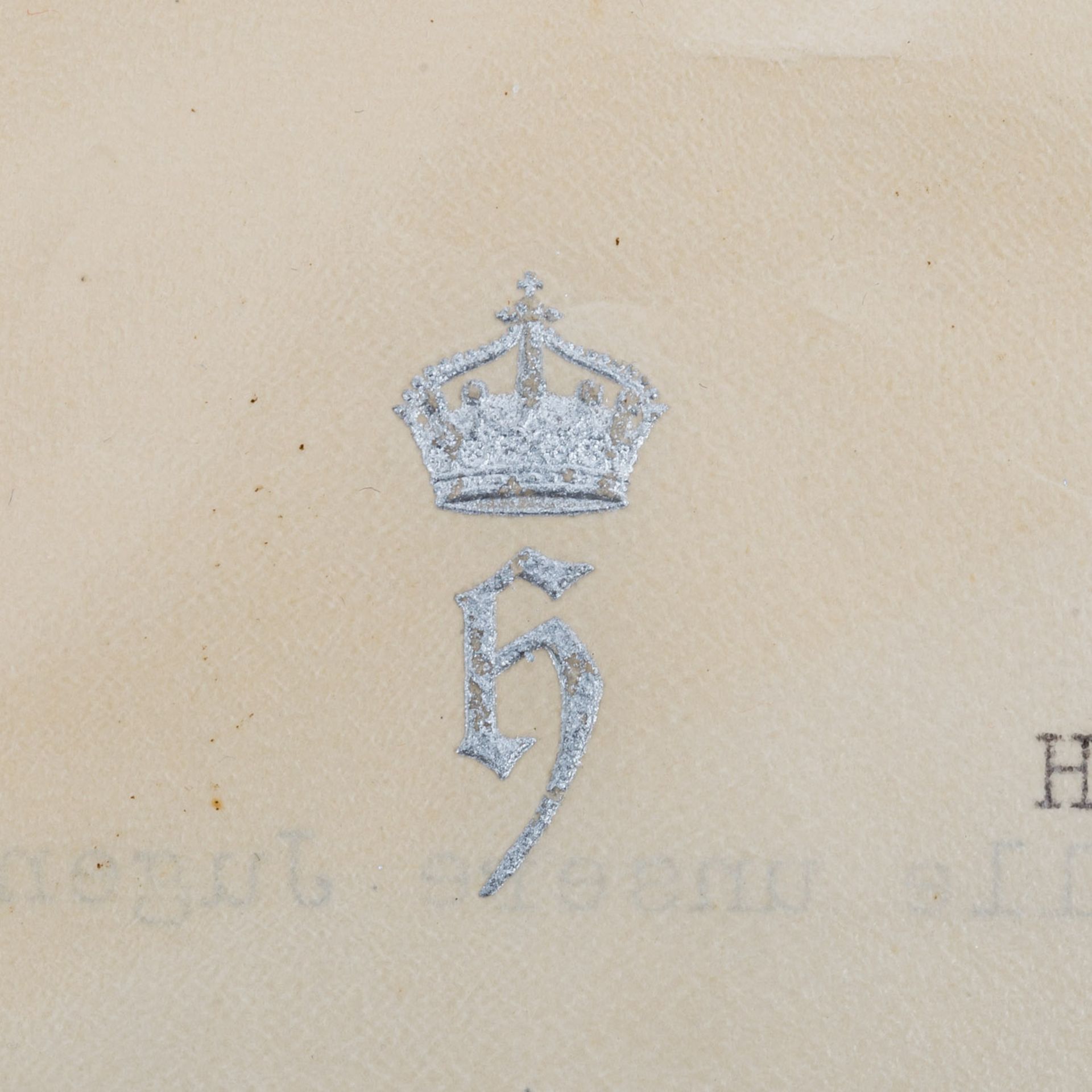 Preussen - Original Autograph Kaiserin Hermine 1939 - Bild 5 aus 5