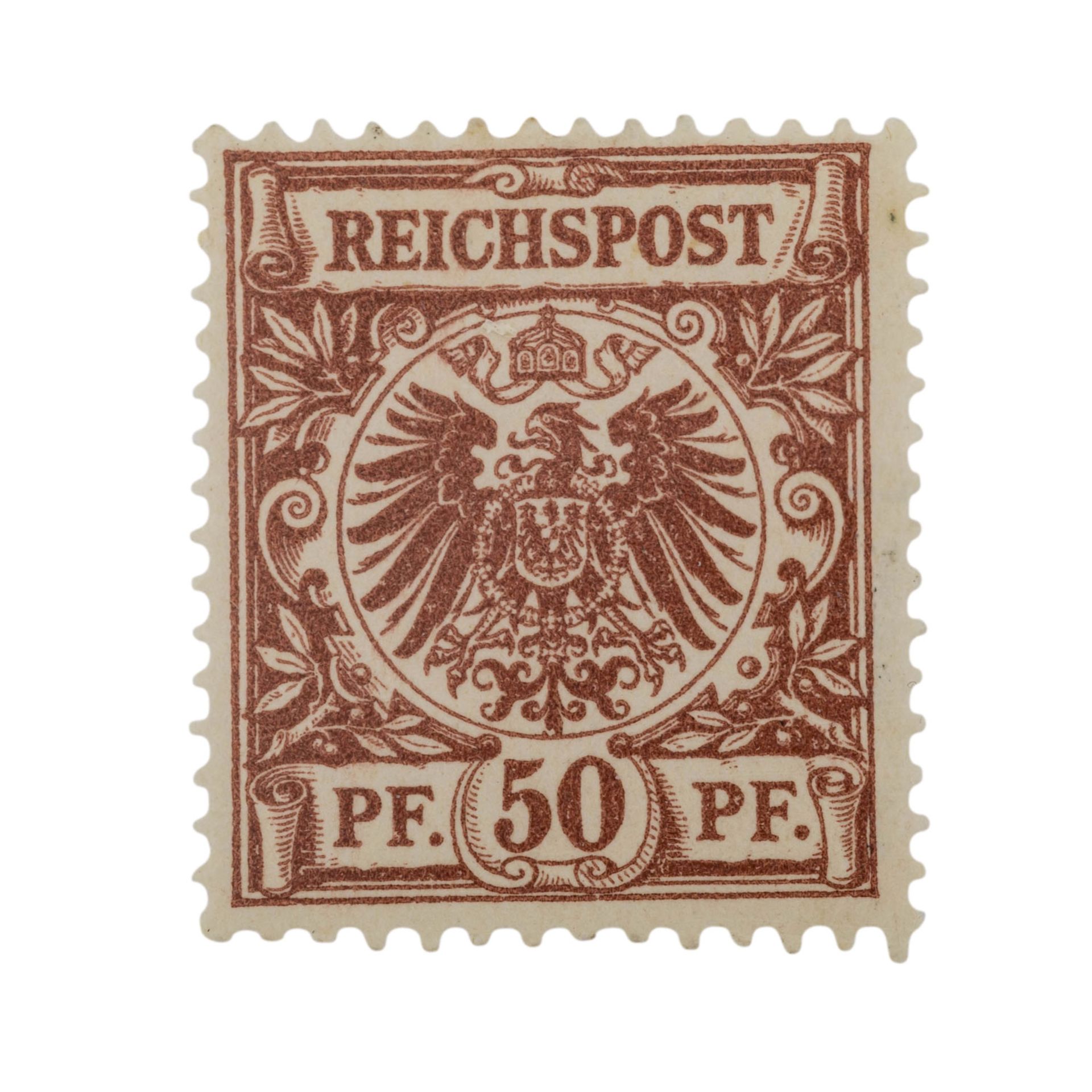 Deutsches Reich - Ausgaben 1875/80/89, Konvolut - Bild 4 aus 4