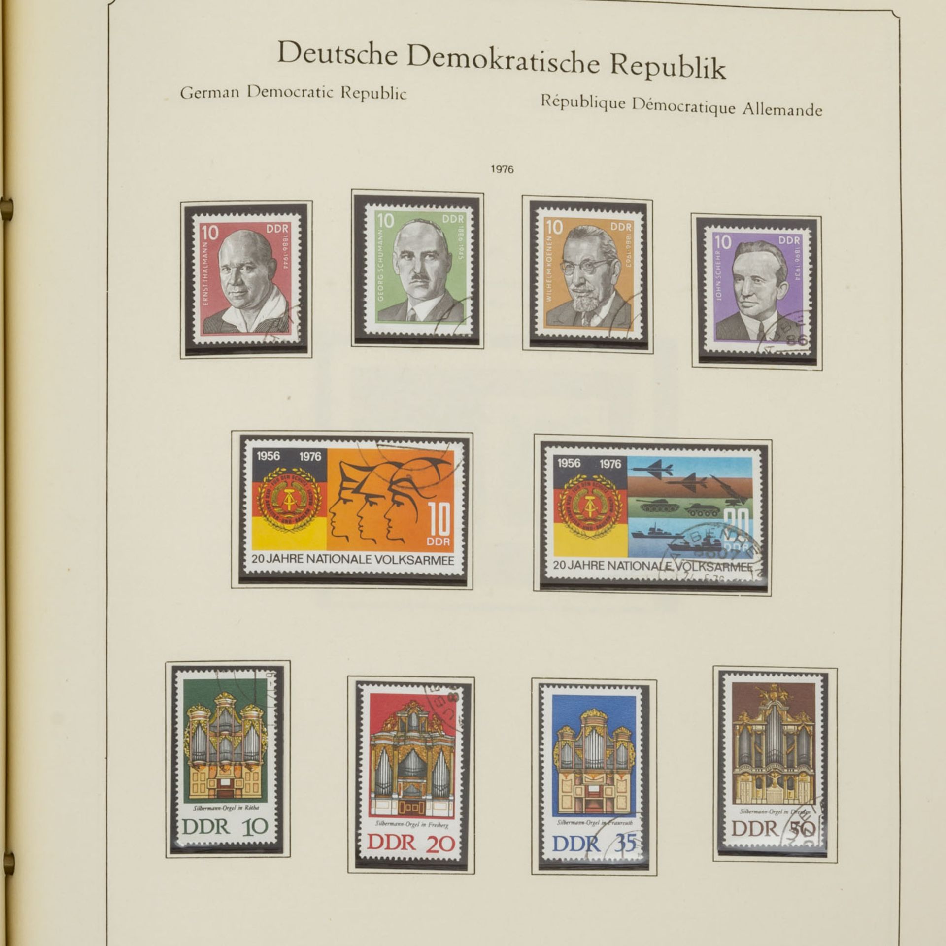 Sammlung SBZ/DDR, gestempelt oder ** - Bild 7 aus 10