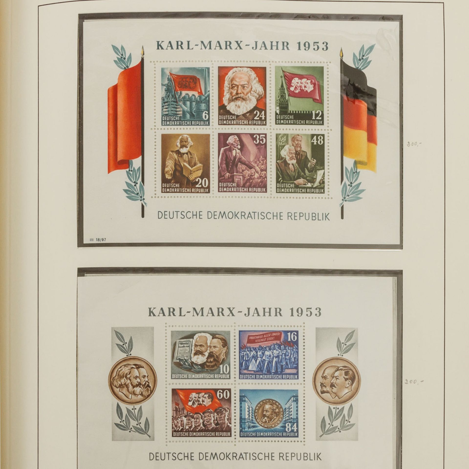 DDR Sammlung 1949 - 1959 - Image 4 of 4