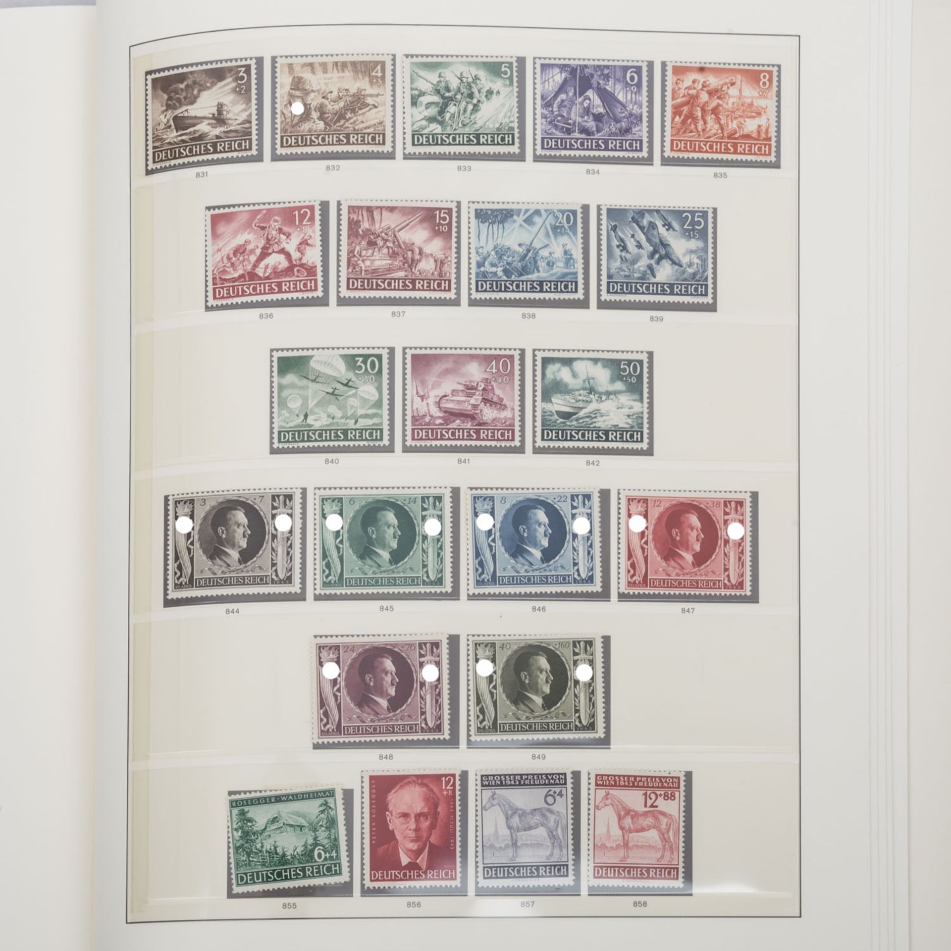 Deutsches Reich 1933-45, Katalogwert ca. 2.000€ - Bild 5 aus 6