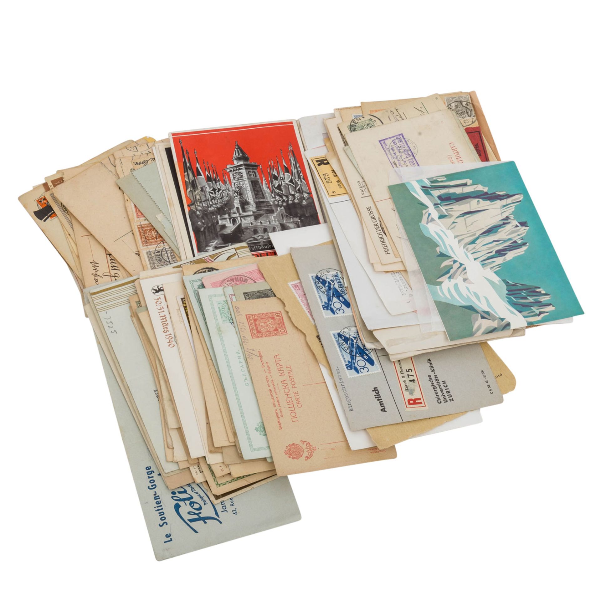 Postkarten, Briefe