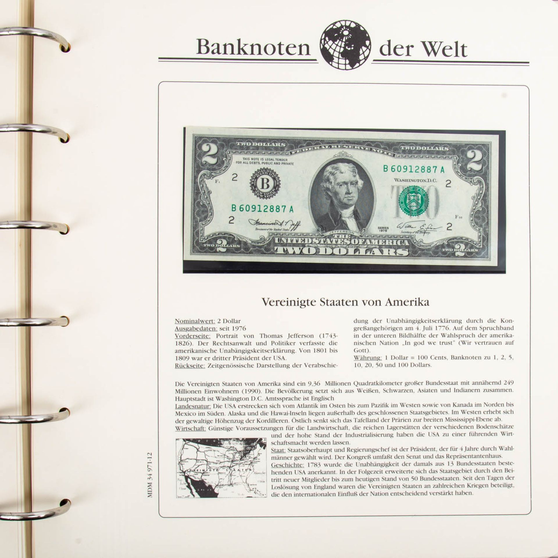 2 Alben Banknoten der Welt, - Image 3 of 4