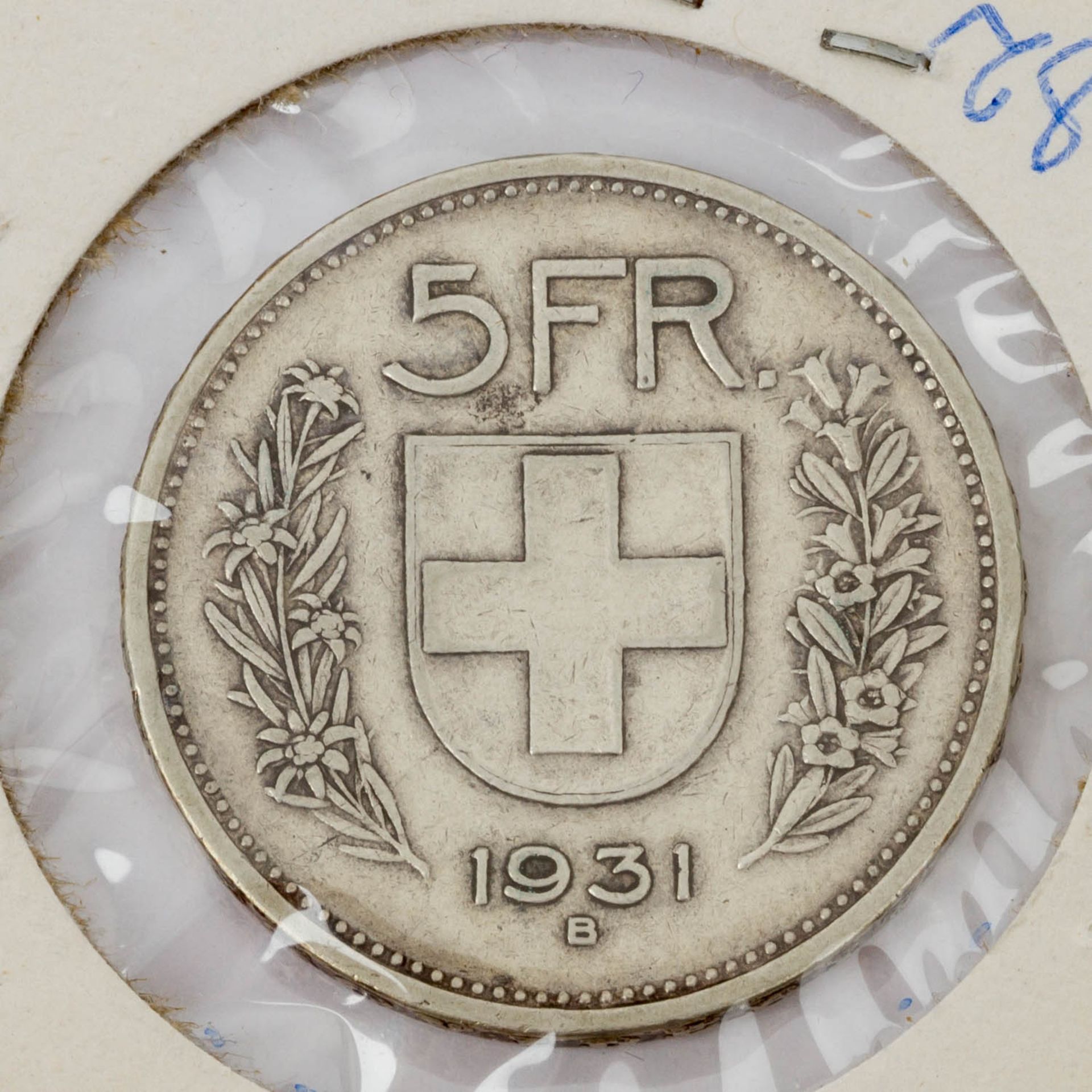 Schweiz - Konvolut von 27 Münzen, - Image 6 of 8