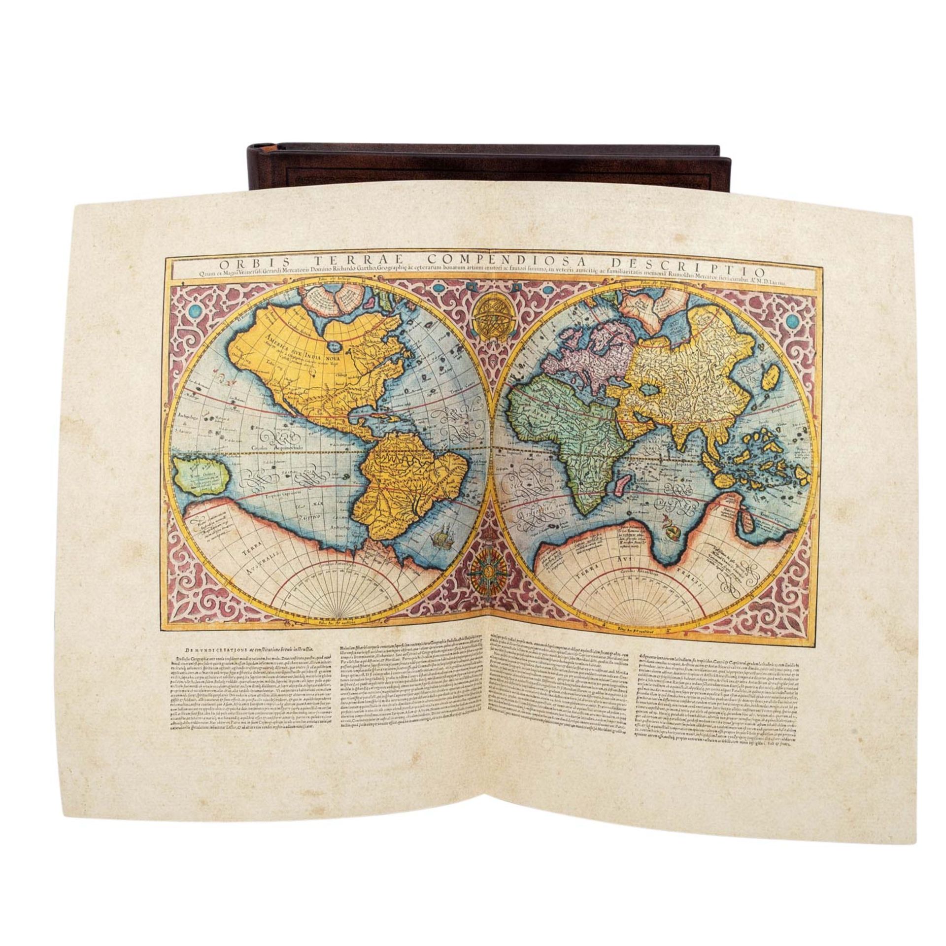 Gerhard Mercator Atlas 1595, FAKSIMILE - - Bild 2 aus 8