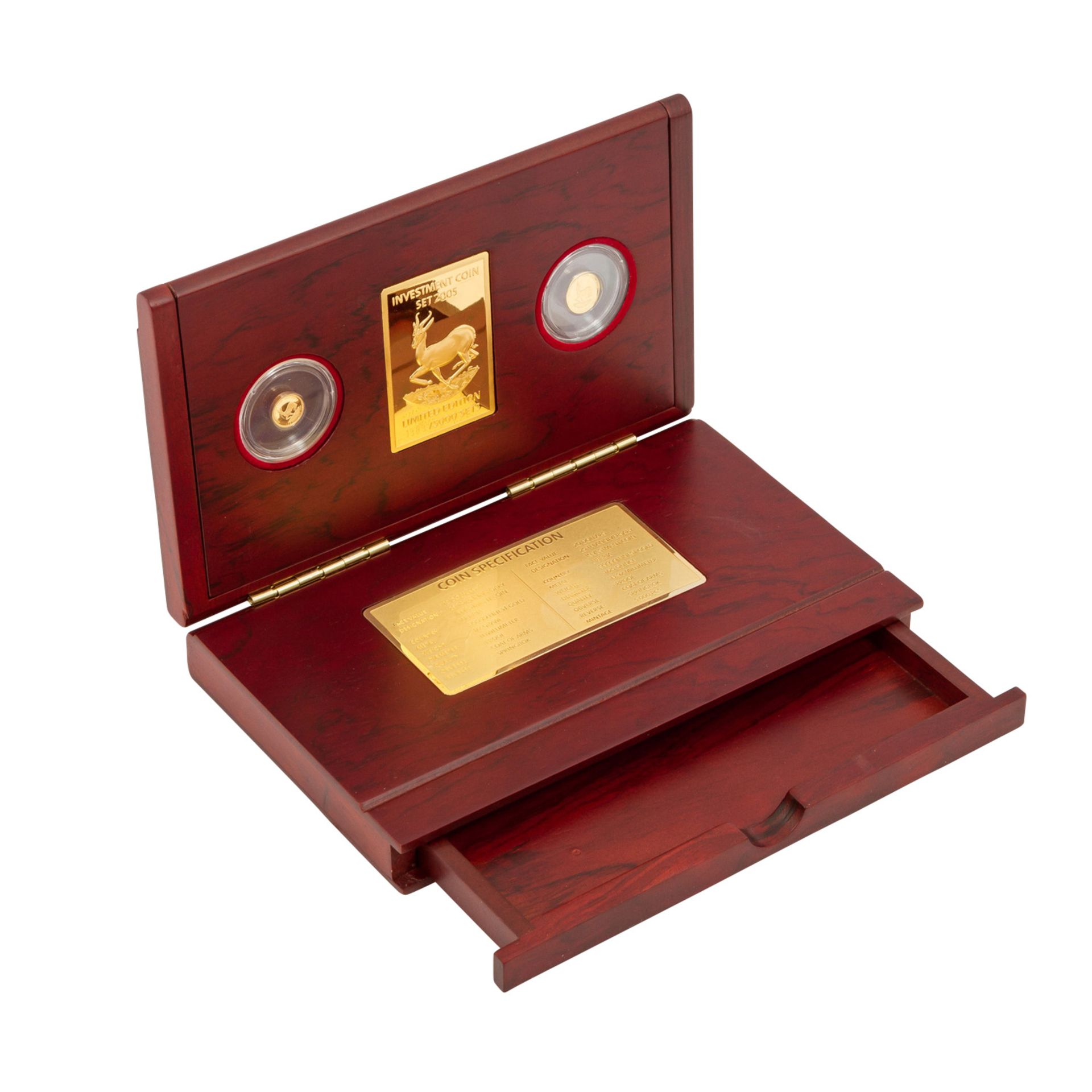 Liberia/GOLD - Investment Coin Set 2005 - Image 3 of 7