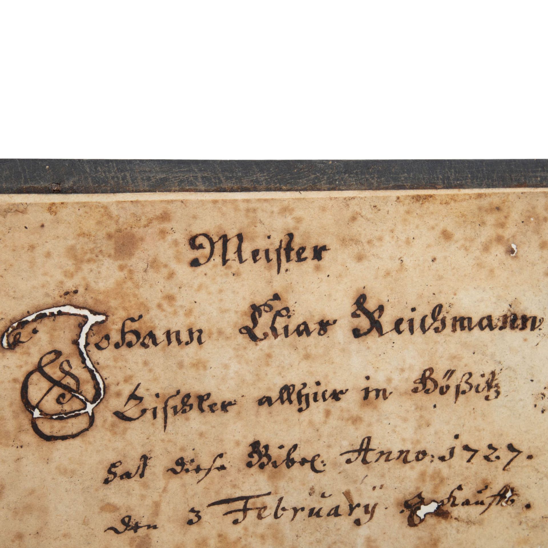 Großformatige Lutherbibel, Nürnberg Anfang 18.Jh. - - Bild 2 aus 7