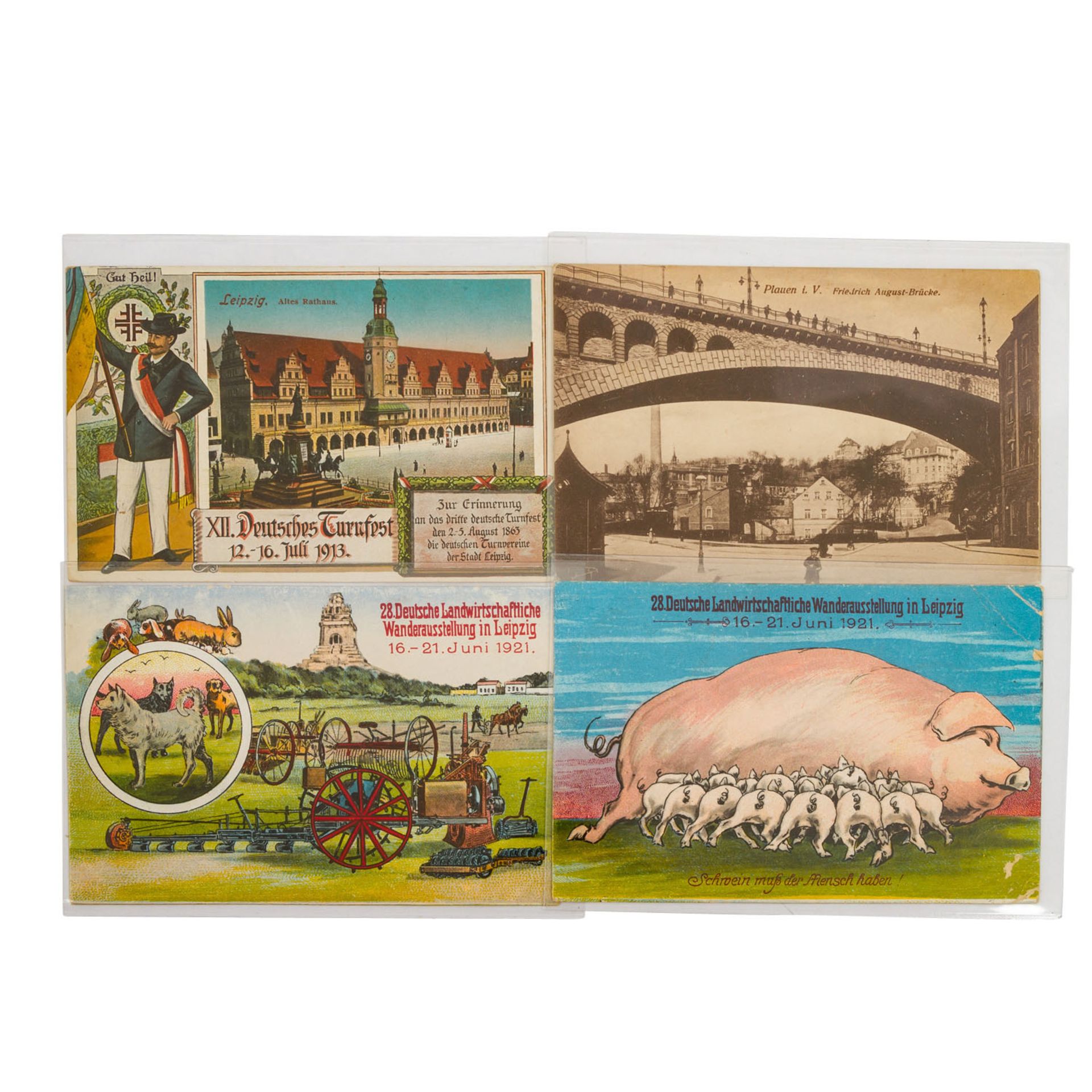 Schöner Bestand von Postkarten /Neue Bundesländer - Bild 3 aus 6