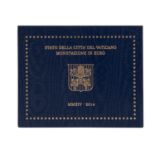 Vatikan - 3,88€ KMS 2014, Pontifikat Papst Franziskus, stgl.-,