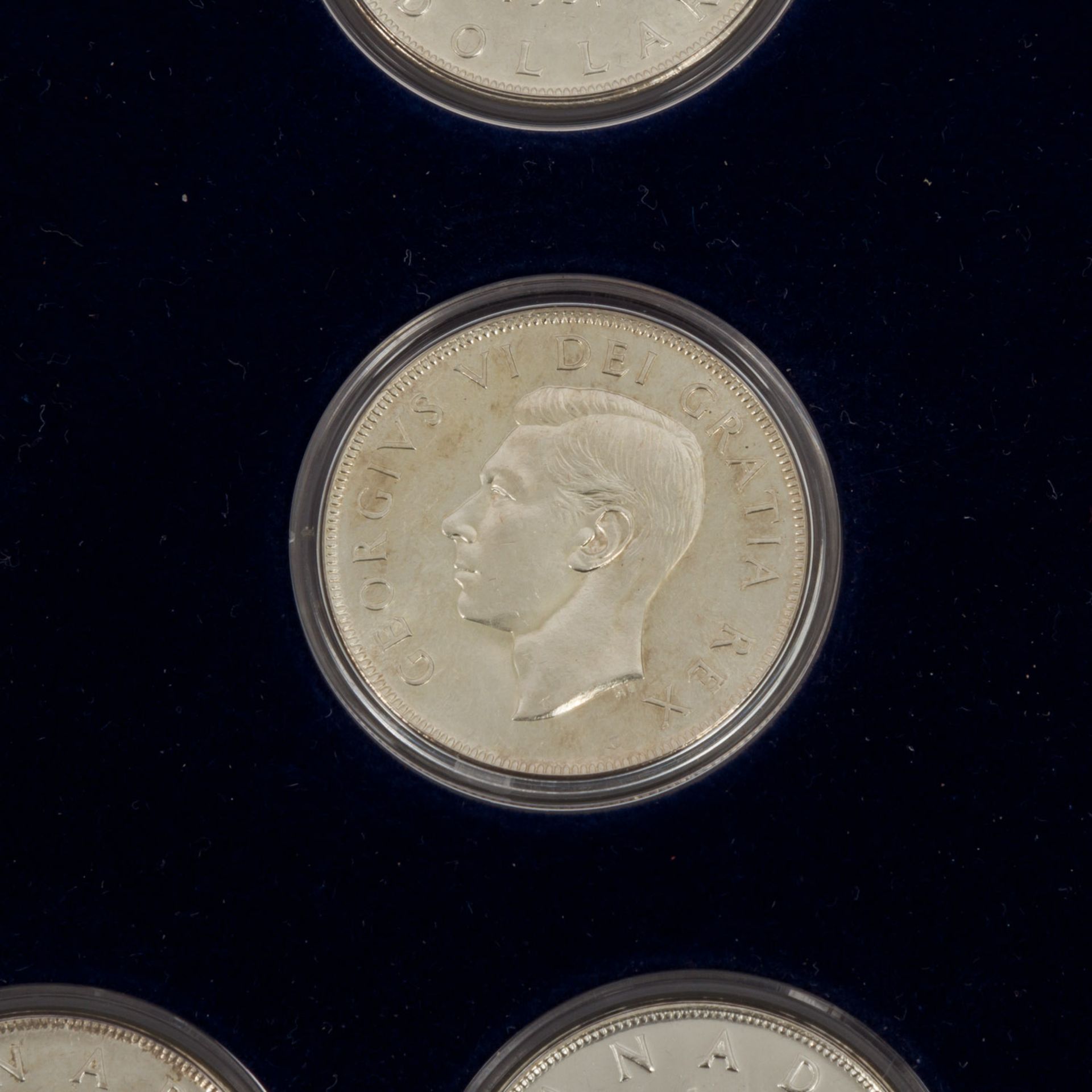 Kanada - Schatulle mit den offiziellen Silbergedenkmünzen, - Bild 10 aus 10