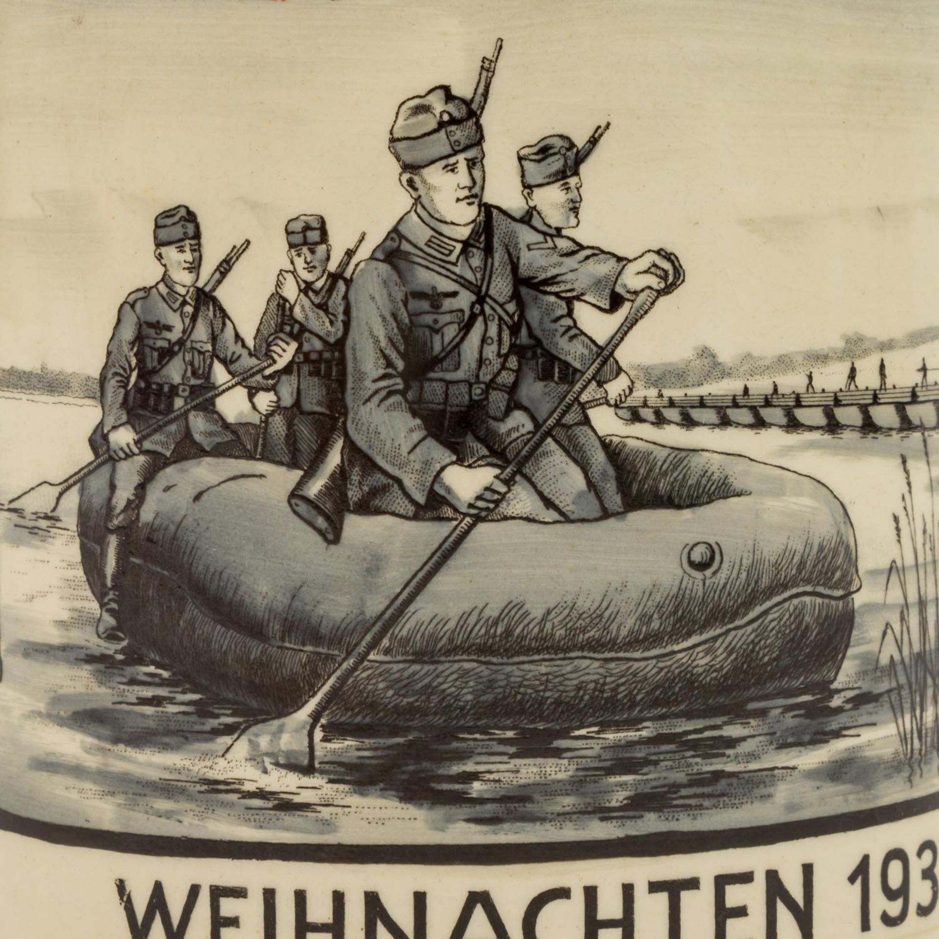 Deutsches Reich 1933-1945 - Humpen 1. Kompanie - Image 8 of 8