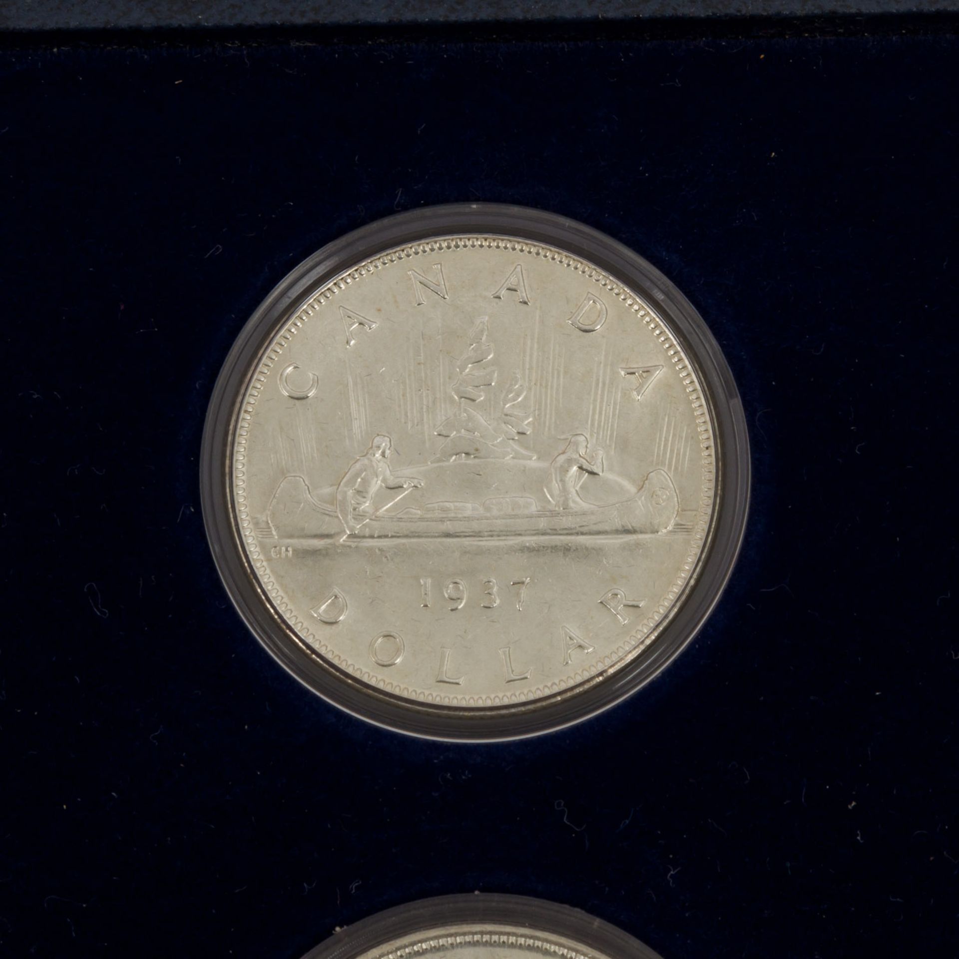 Kanada - Schatulle mit den offiziellen Silbergedenkmünzen, - Bild 9 aus 10