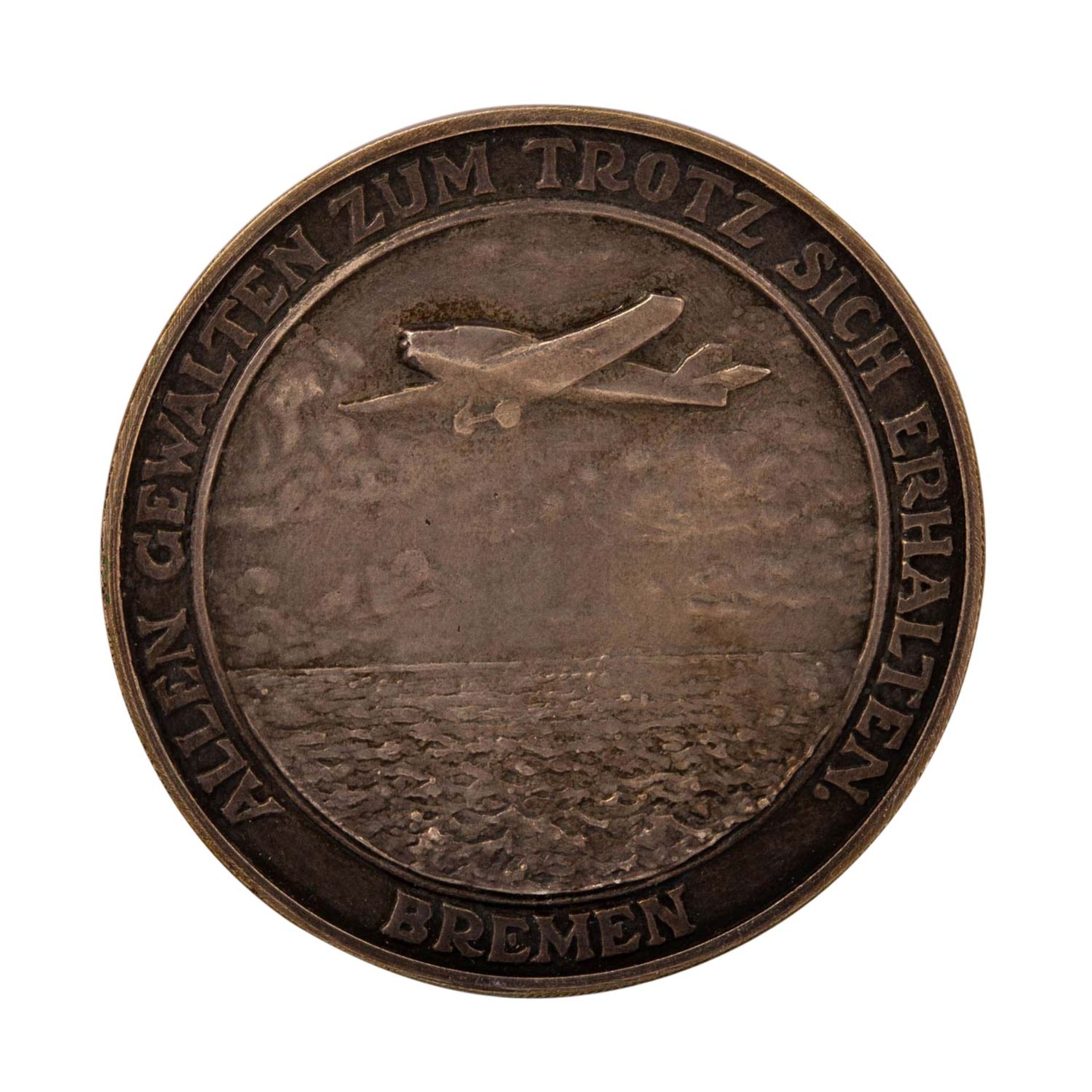 Luftfahrt - Medaille 1928, - Image 2 of 2