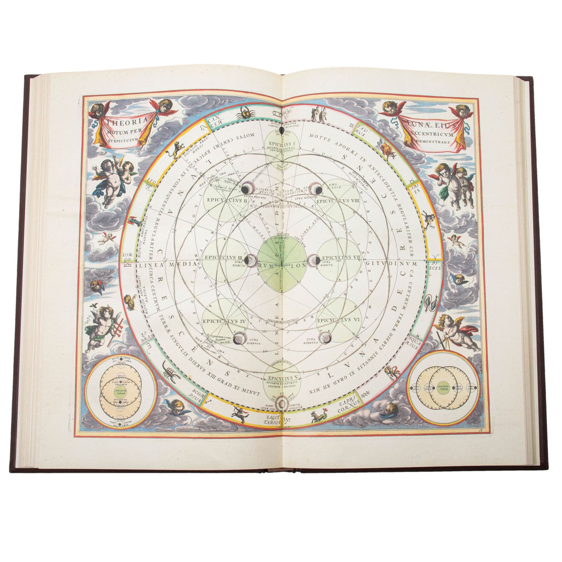 Himmelsatlas "Die Harmonie der großen Welt. Harmonia Macrocosmica" 1661 FAKSIMILE - - Bild 3 aus 4