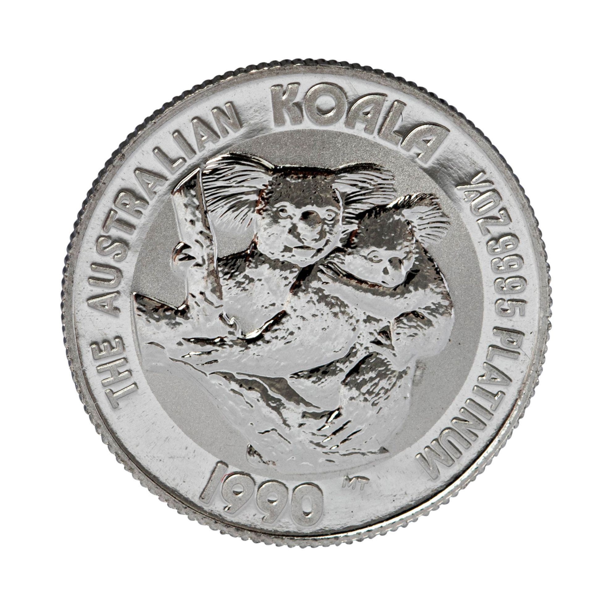 Australien - 25 Dollars 1990, Koala, Platin,