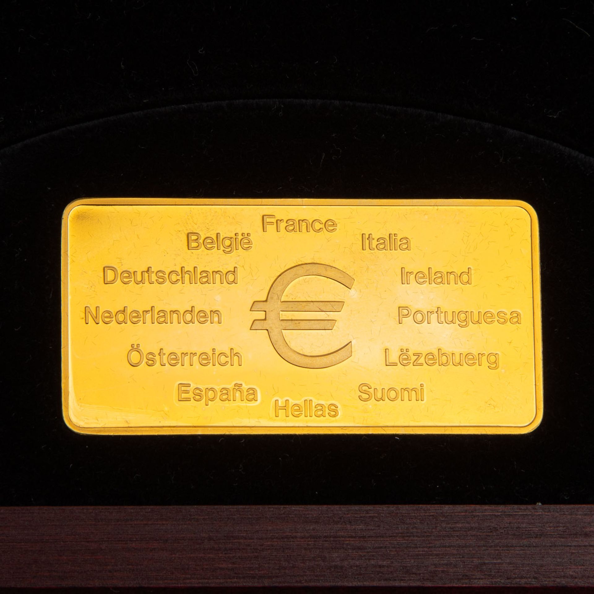 GOLD-EUROS der Euro-Länder - Exklusive Holzschatulle - Image 3 of 9