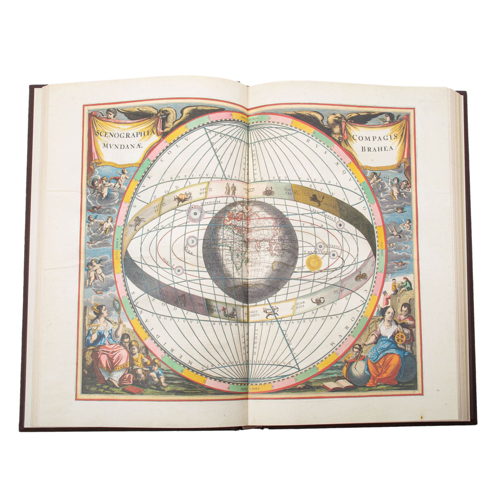 Himmelsatlas "Die Harmonie der großen Welt. Harmonia Macrocosmica" 1661 FAKSIMILE - - Bild 2 aus 4