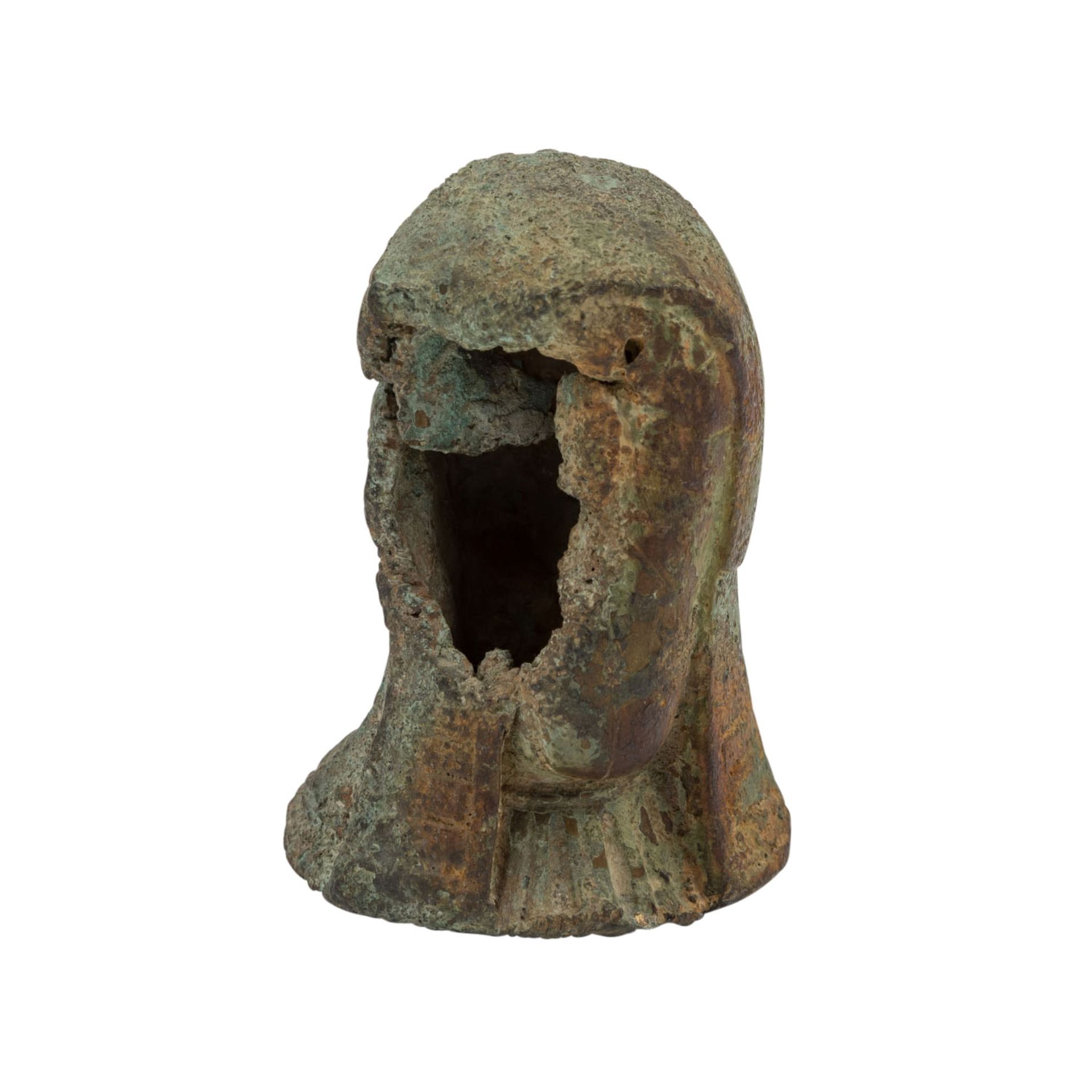 Antike Fundgrube mit Artefakten aus Stein, Bein, Glas und Bronze - - Bild 8 aus 11