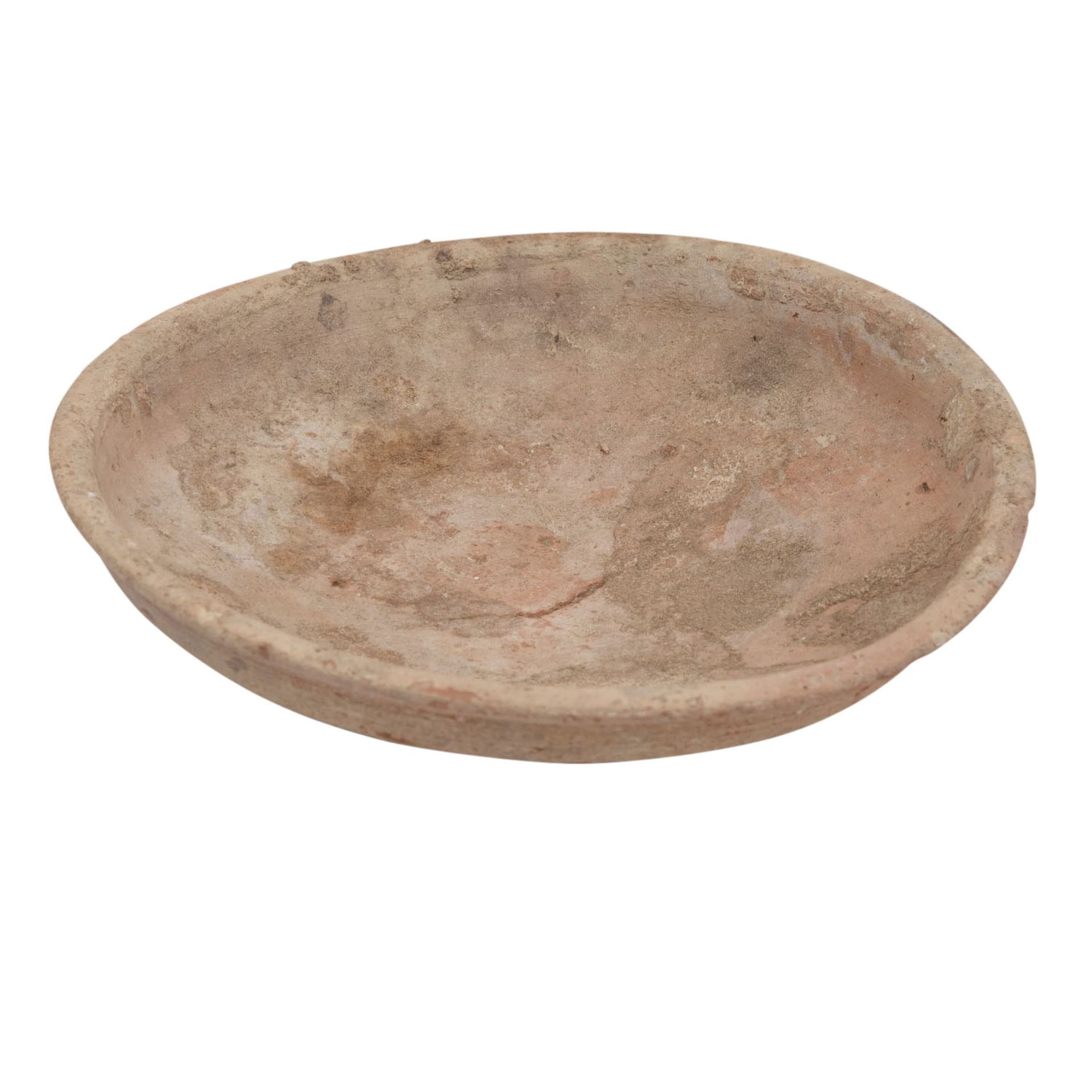 Antike Keramik - einfacher Speiseteller/kleine Platte aus dem Mittelmeerraum, - Image 2 of 4