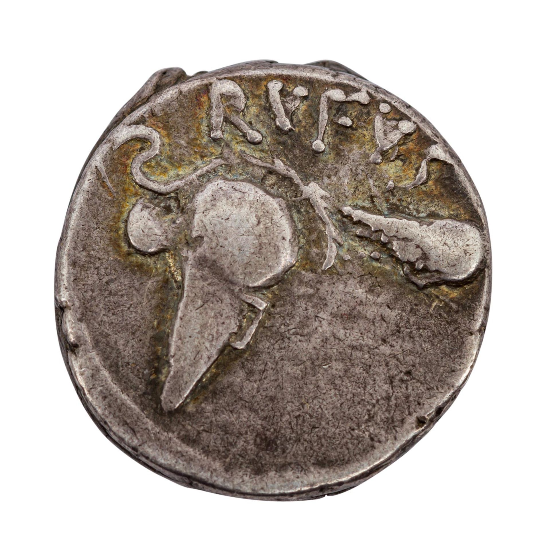 Röm. Republik - Denar 46 v.Chr. / Rom, Mn. Cordus Rufus, - Bild 2 aus 2