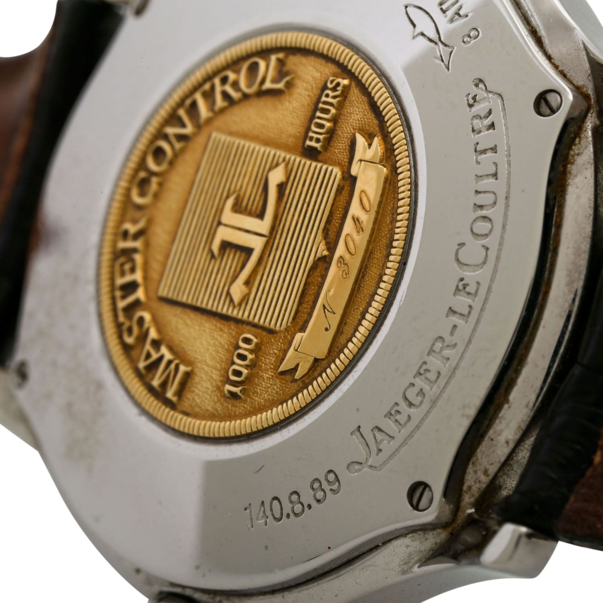 JAEGER LECOULTRE Master Control, Ref. 140.8.89. Armbanduhr.Edelstahl. Automatic-Werk. - Bild 6 aus 7