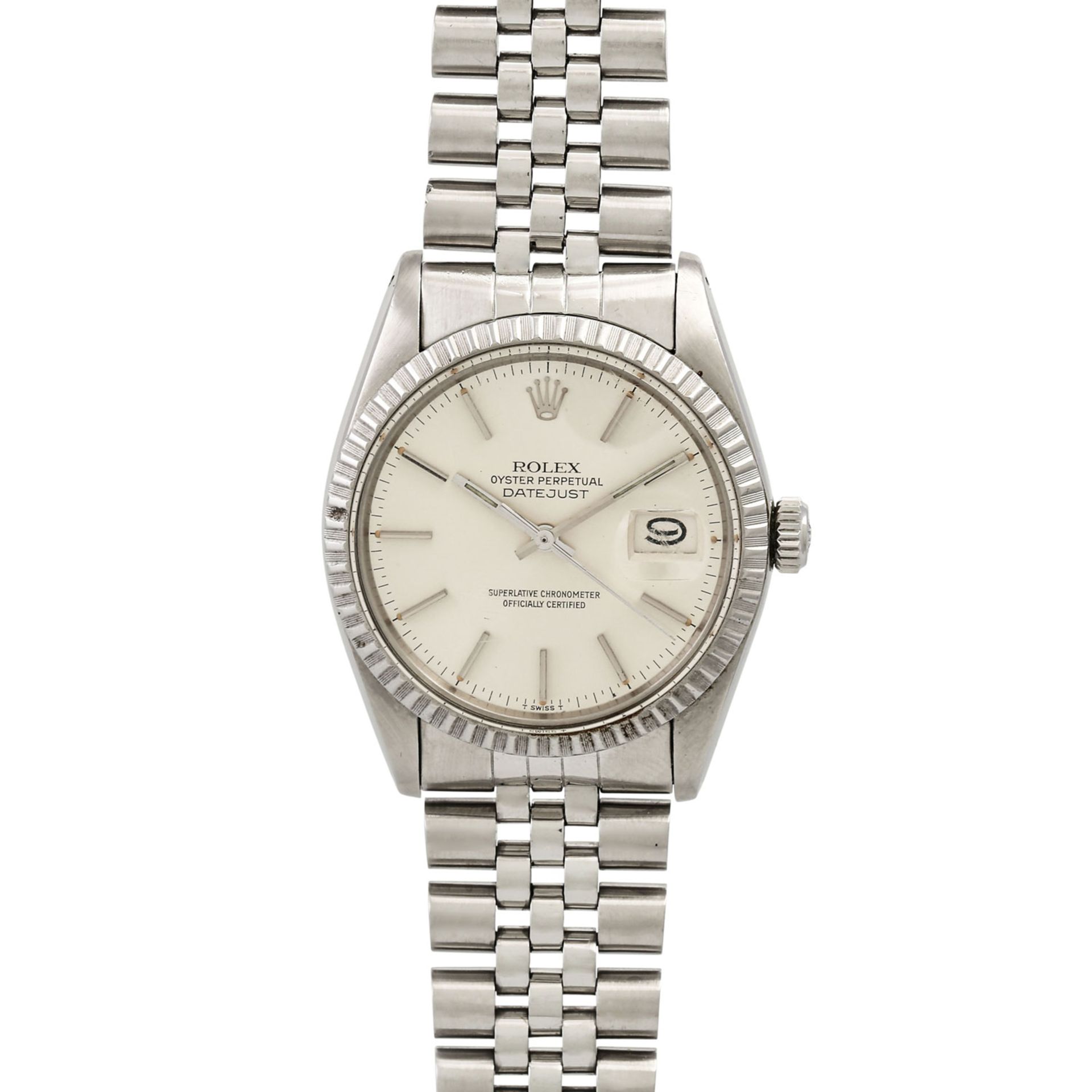 ROLEX Vintage Datejust, Ref. 16030. Armbanduhr.Edelstahl. Automatic-Werk. Gebrauchsspu