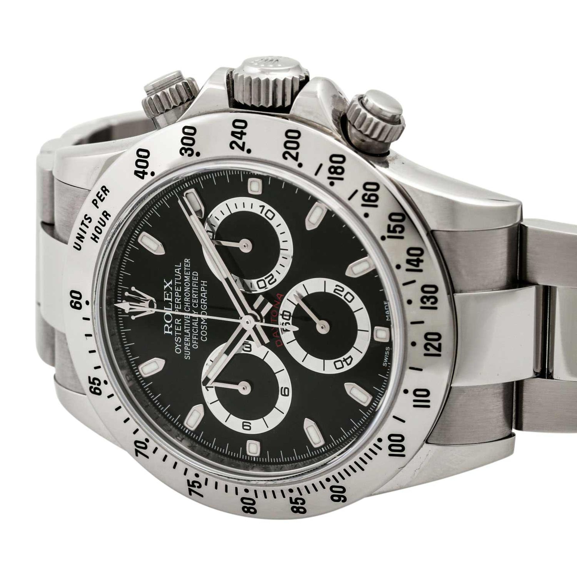 ROLEX Cosmograph Daytona, Ref. 116520. Armbanduhr.Edelstahl. Automatic-Werk. Gebrauchs - Image 6 of 8