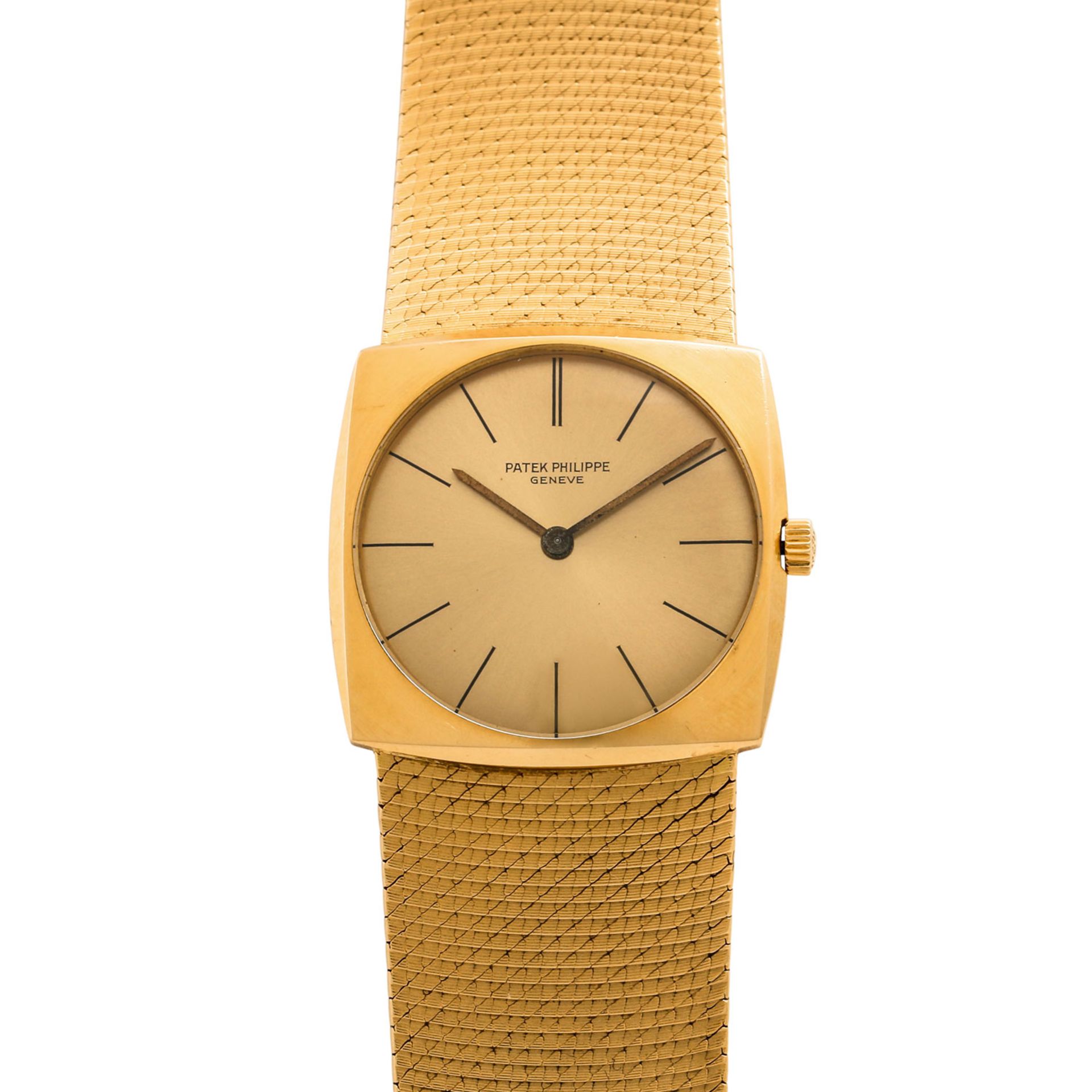 PATEK PHILIPPE Vintage Armbanduhr, Ref. 3523/1.Gold 18K. Handaufzug-Werk, Kaliber 175.