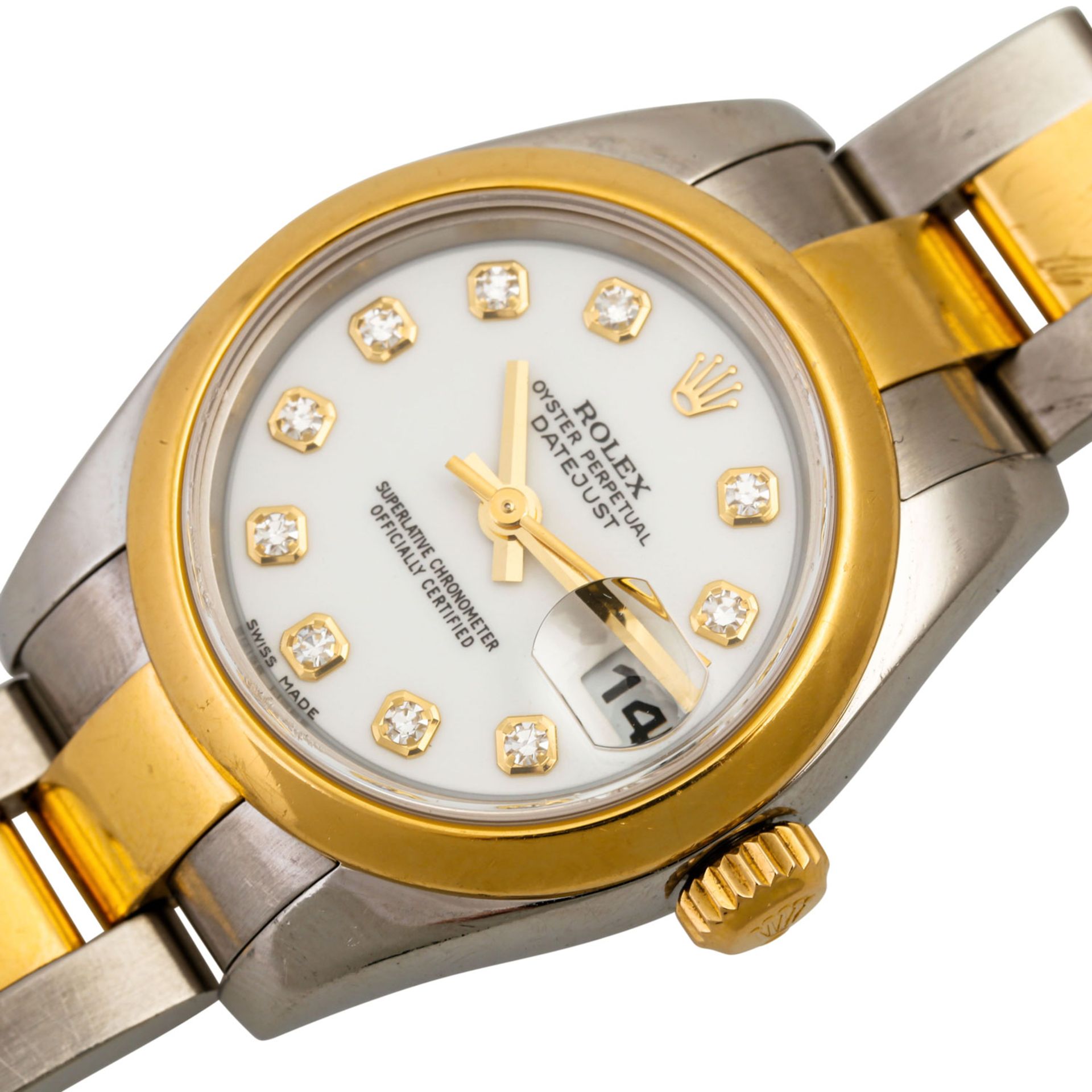 ROLEX Lady Datejust, Ref. 179163. Damenuhr.Edelstahl/Gold 18K, Zifferblatt mit 10 Diam - Image 5 of 9