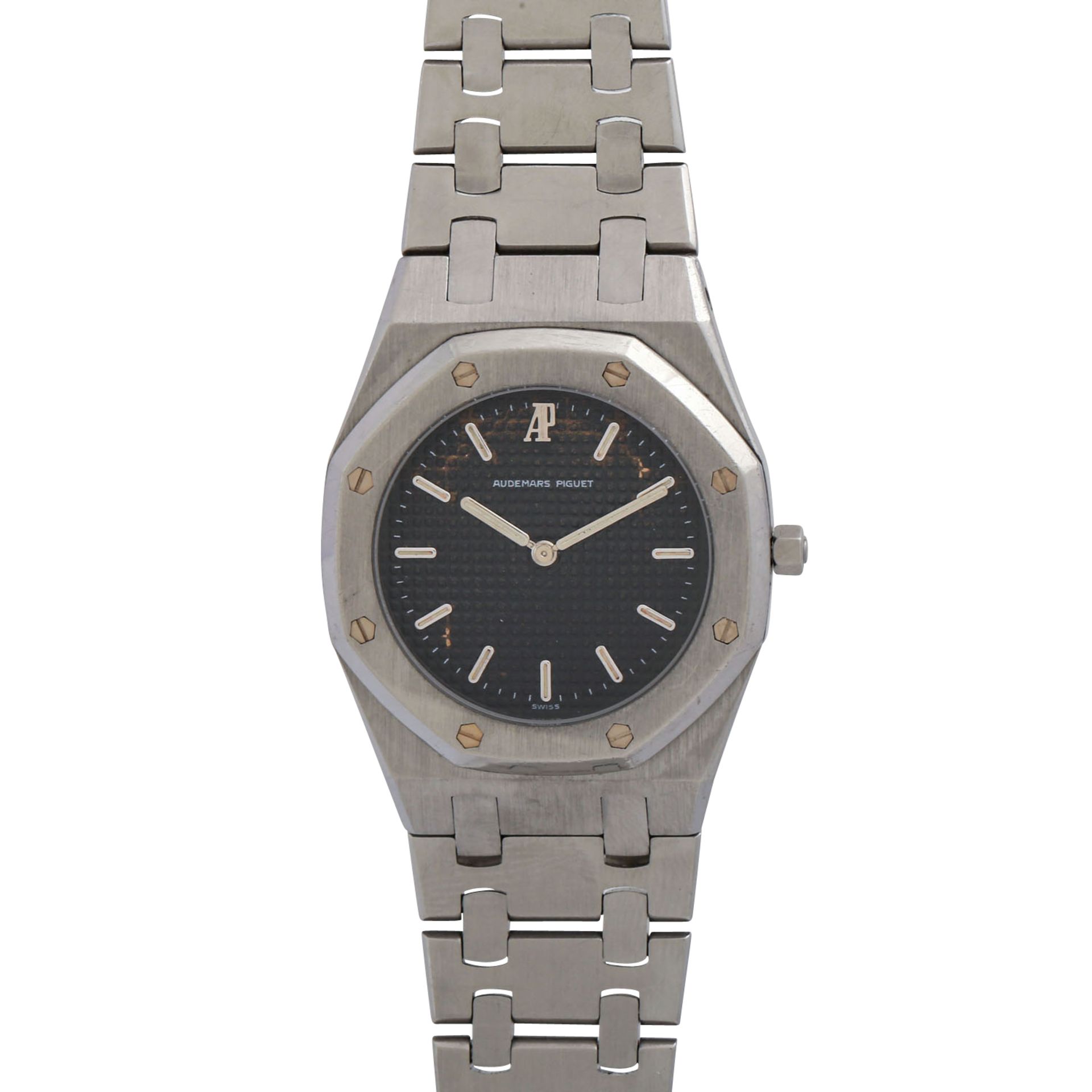 AUDEMARS PIGUET Royal Oak Lady.Edelstahl. Quarz-Werk, Kaliber 2508. Werk Nr. H1137. Se