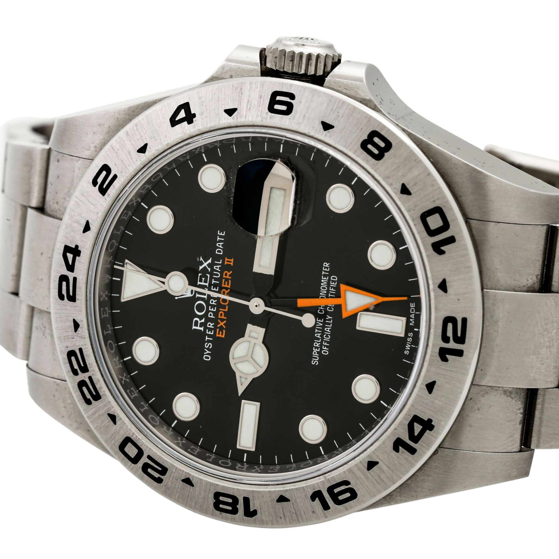 ROLEX Explorer II, Ref. 216570. Herrenuhr.Edelstahl. Automatic-Werk. Deutliche Gebrauc - Image 6 of 9