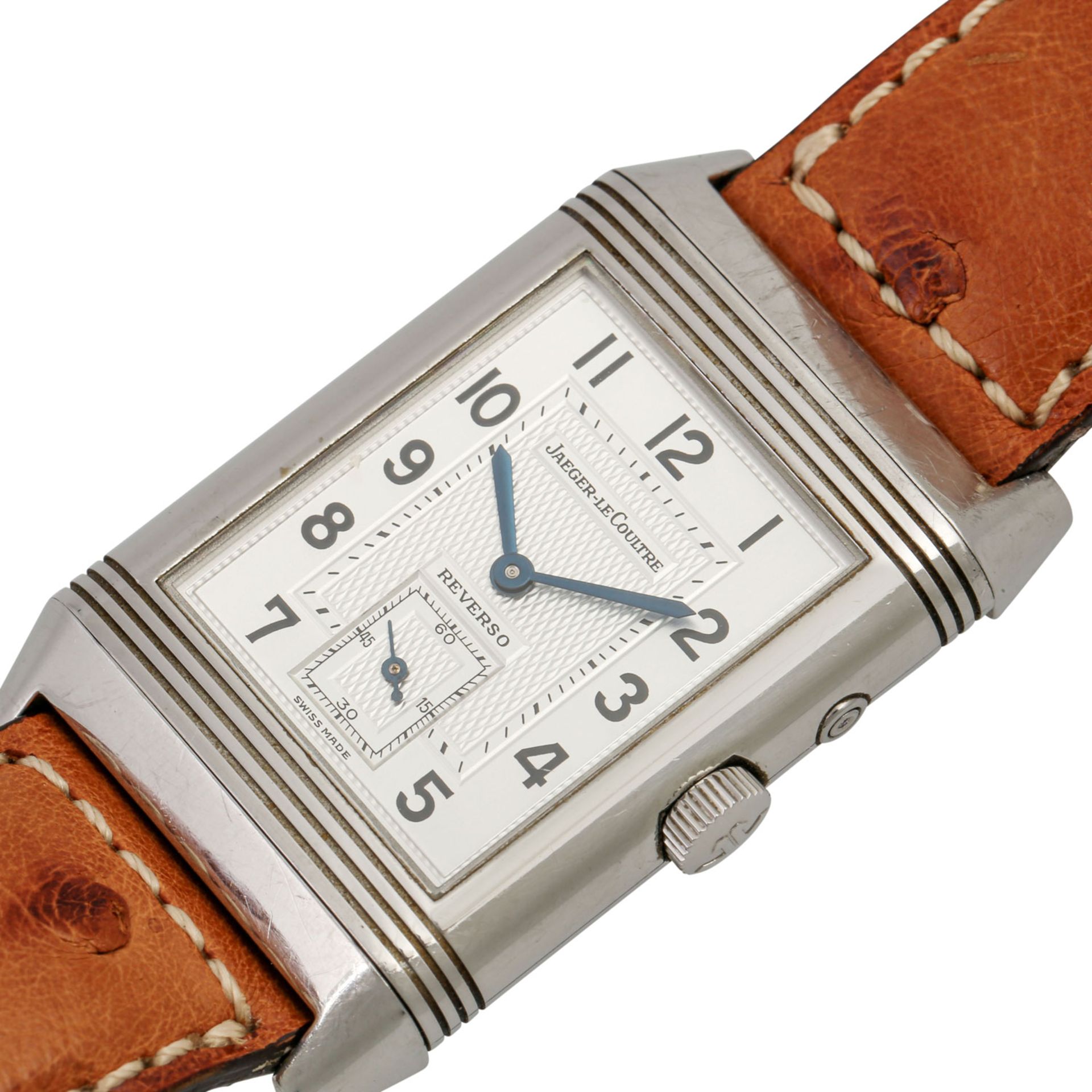 JAEGER-LE COULTRE Reverso Day&Night, Ref. 270.854. Herrenuhr.Edelstahl. Handaufzug-Wer - Image 5 of 7