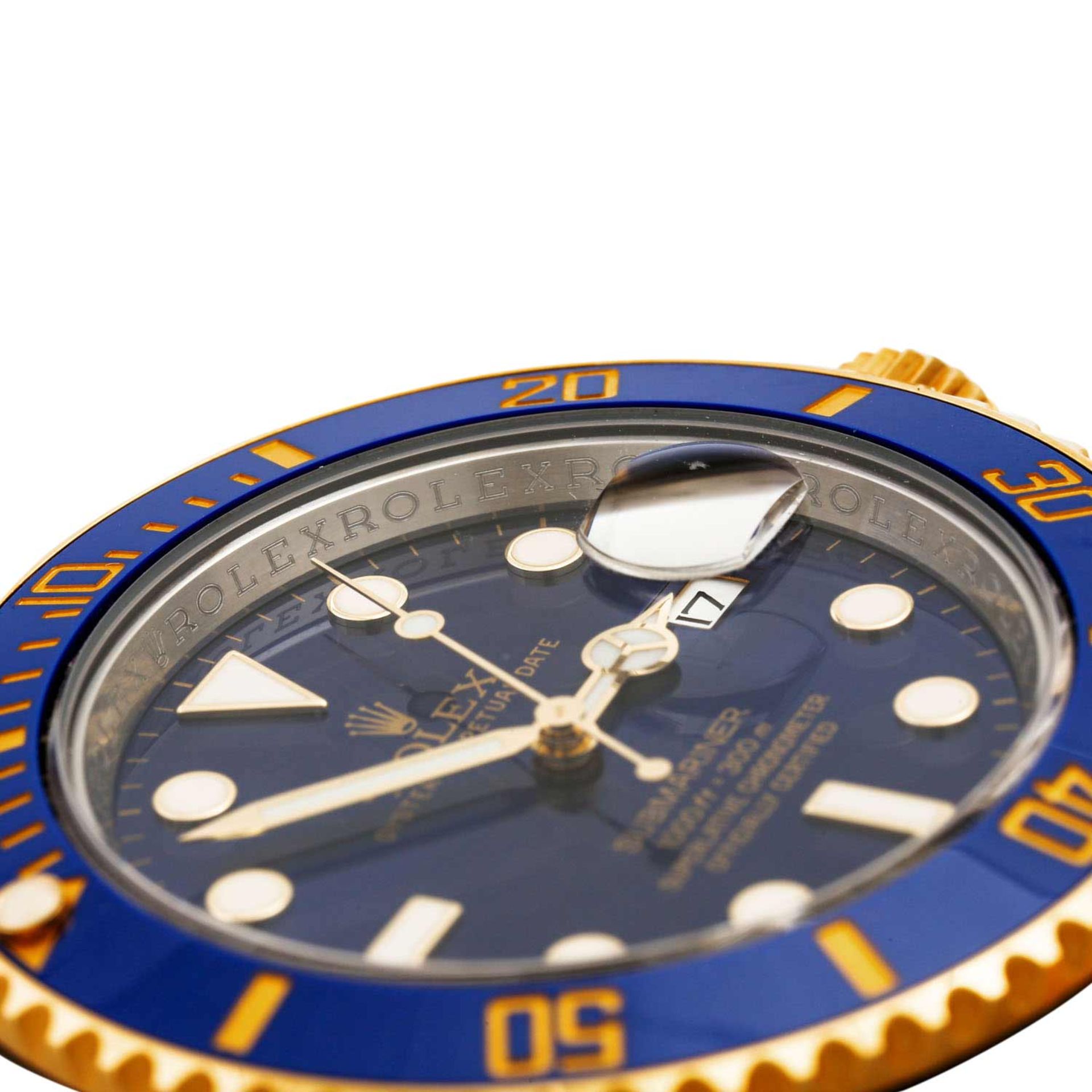 ROLEX Submariner Date "Bluesy", Ref. 116613LB. Herrenuhr.Edelstahl/Gold 18K. Automatic - Image 8 of 9