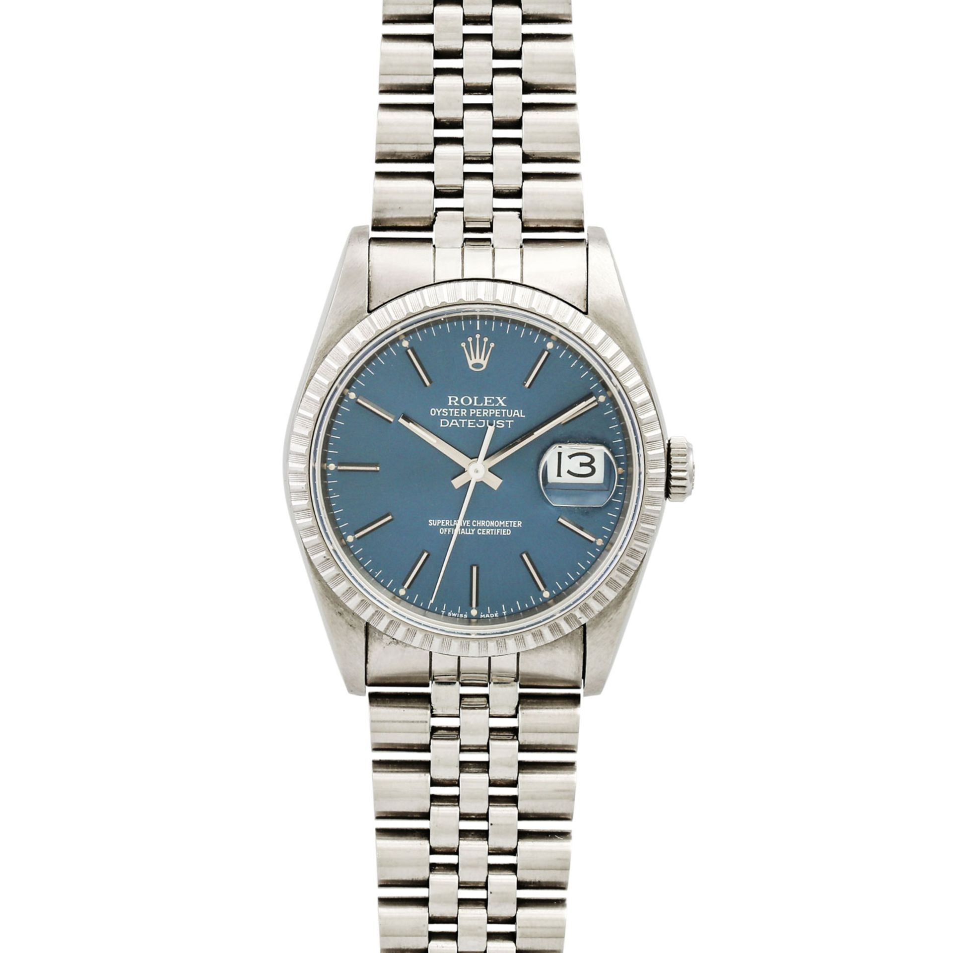 ROLEX Vintage Datejust , Ref. 16030. Armbanduhr.Edelstahl. Automatic-Werk. Gebrauchssp