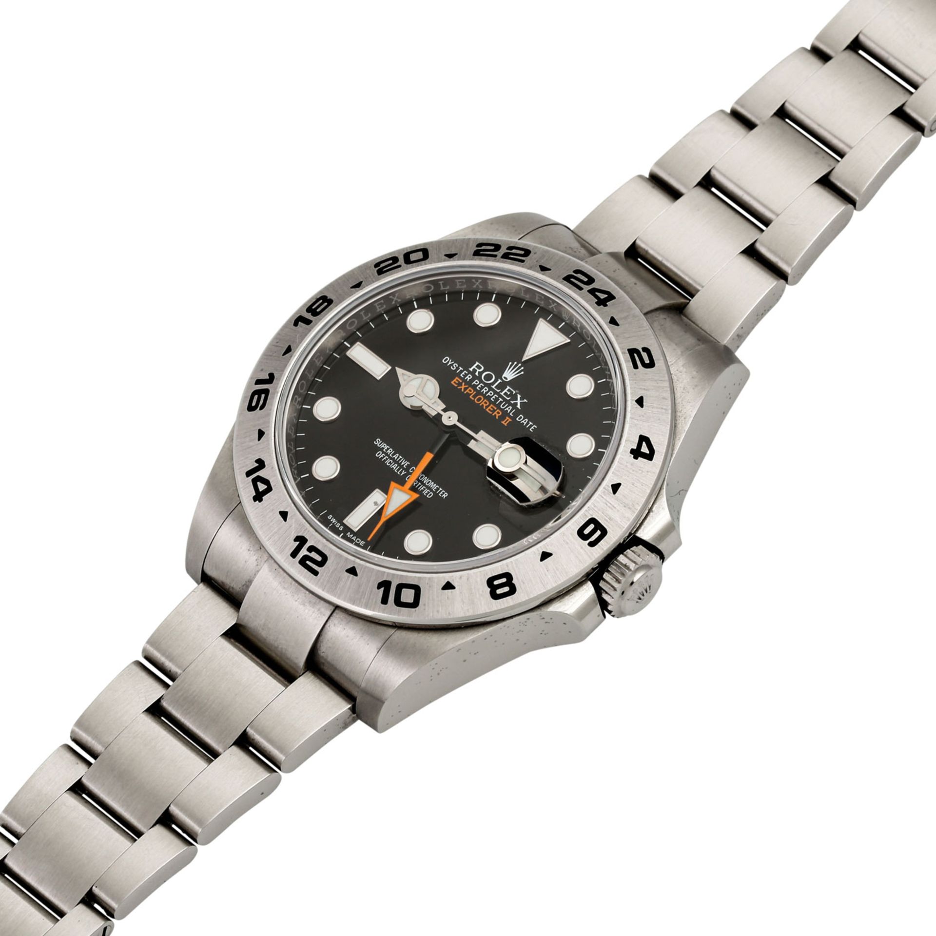 ROLEX Explorer II, Ref. 216570. Herrenuhr.Edelstahl. Automatic-Werk. Deutliche Gebrauc - Image 4 of 9