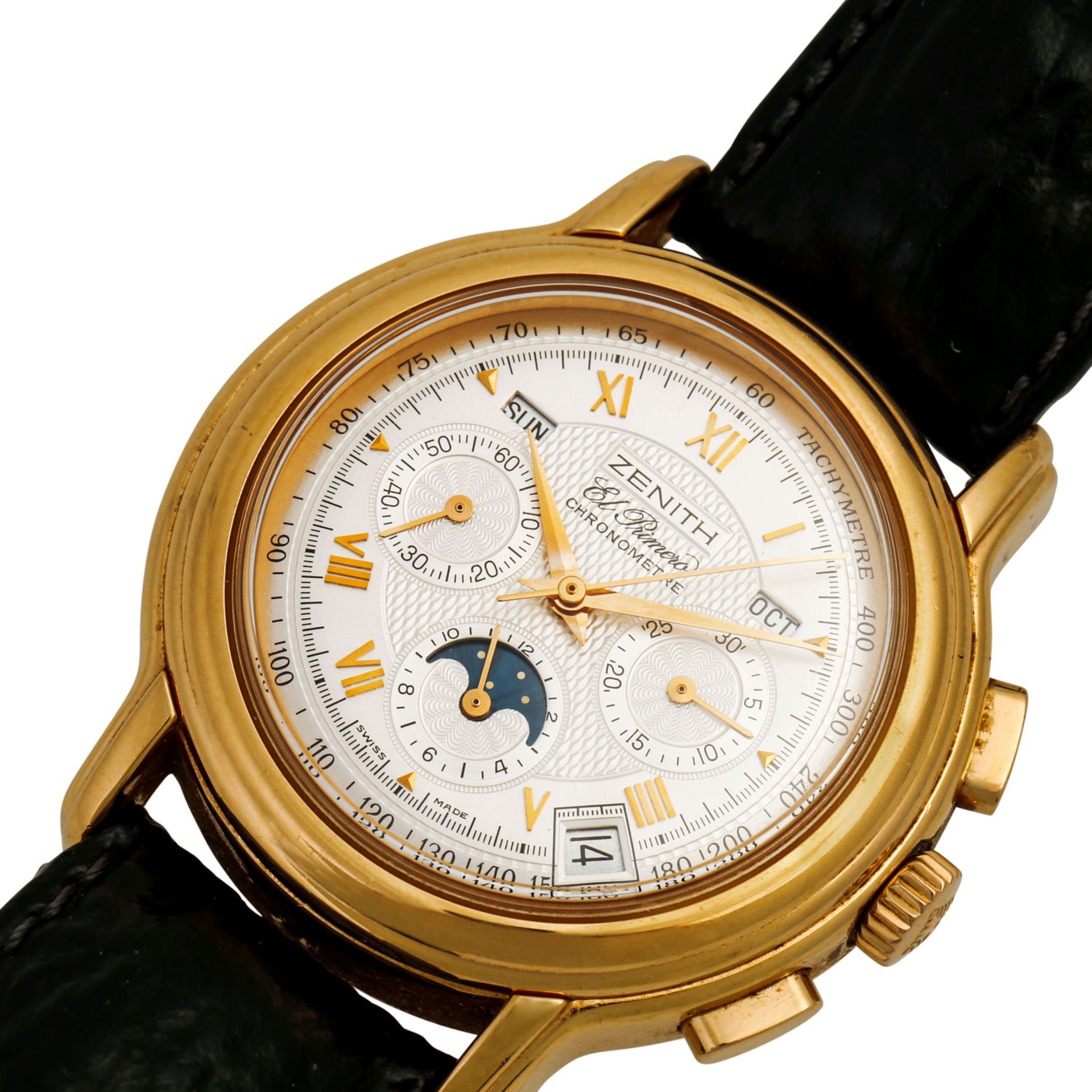 ZENITH El Primero Chronomaster, Ref. 17.0240.410. Chronograph mit Mondphasen. Herrenuhr.<br - Image 5 of 7