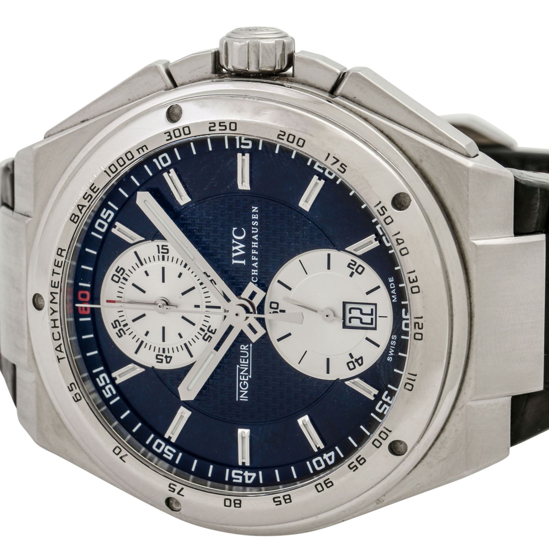 IWC Big Ingenieur Chronograph, Ref. IW378401. Herrenuhr.Edelstahl. Automatic-Werk. Led - Image 6 of 8