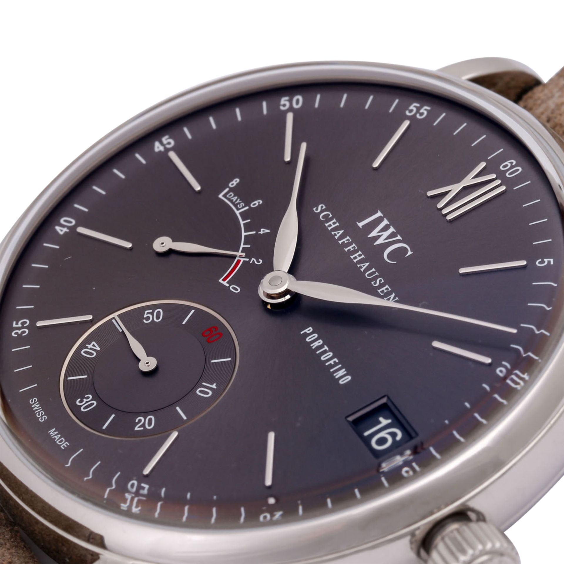 IWC Portofino 8 Days, Ref. IW510115. Herrenuhr. Aktueller Neupreis: 9.550,- Euro!Edels - Image 5 of 6