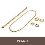 PFANDAUKTION - 1 WEMPE Collier 18 K GG mit Smaragd 1 WEMPE Collier 18 K GG mit Smaragd