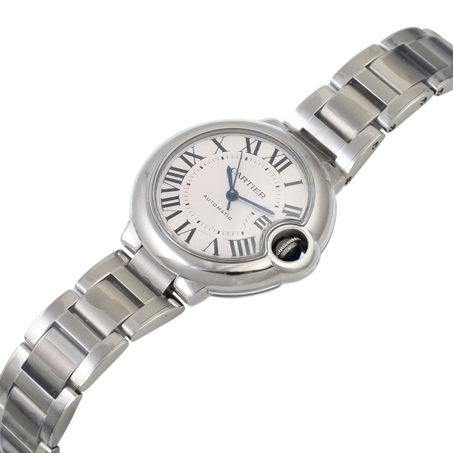 CARTIER Ballon Bleu, Ref. W6920071. Damenuhr. Neupreis: 5.750,- Euro! Edelstahl. Autom - Image 4 of 6