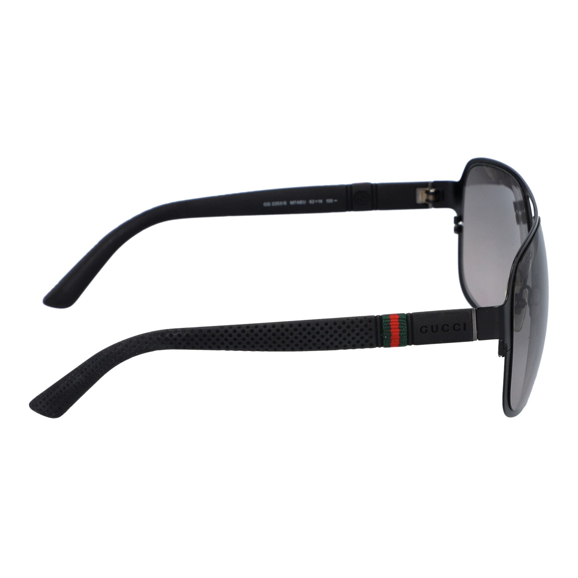 GUCCI Sonnenbrille mit Gläsern im Farbverlauf, KP: 175,50 € (2011), B: ca. 14,5 cm, - Bild 3 aus 4