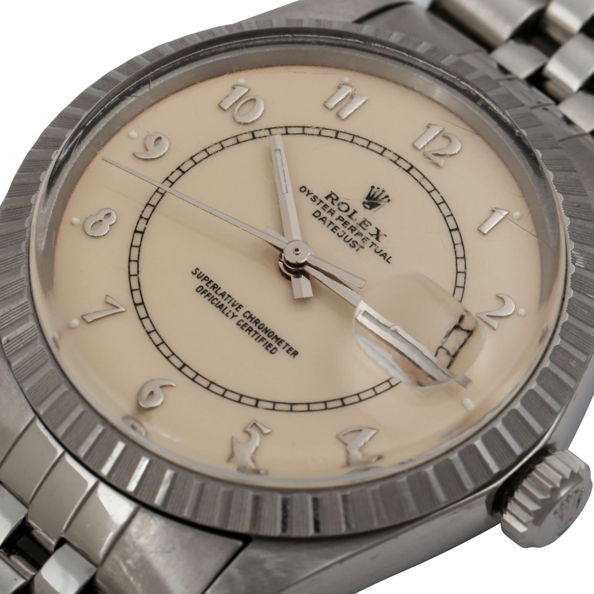 ROLEX Vintage Datejust "Stella Boiler Gauge",Ref. 16030. Herrenuhr, 1980er Jahre. Edel - Bild 5 aus 6