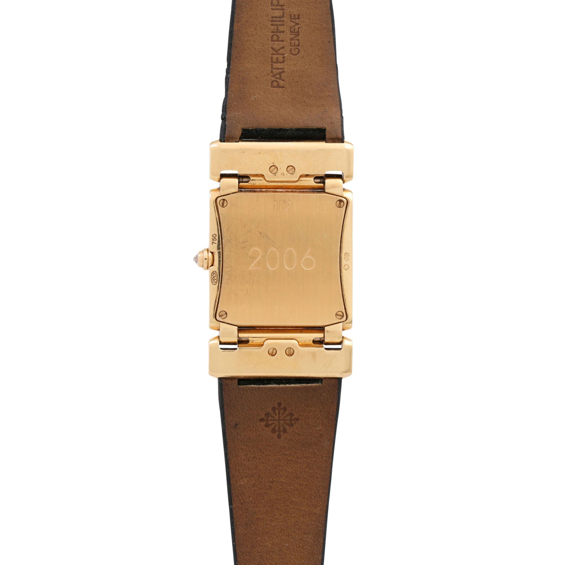 PATEK PHILIPPE Twenty4, Ref. 4920. Damenuhr. Gold 18K, Gehäuseboden graviert "2006". - Bild 2 aus 7