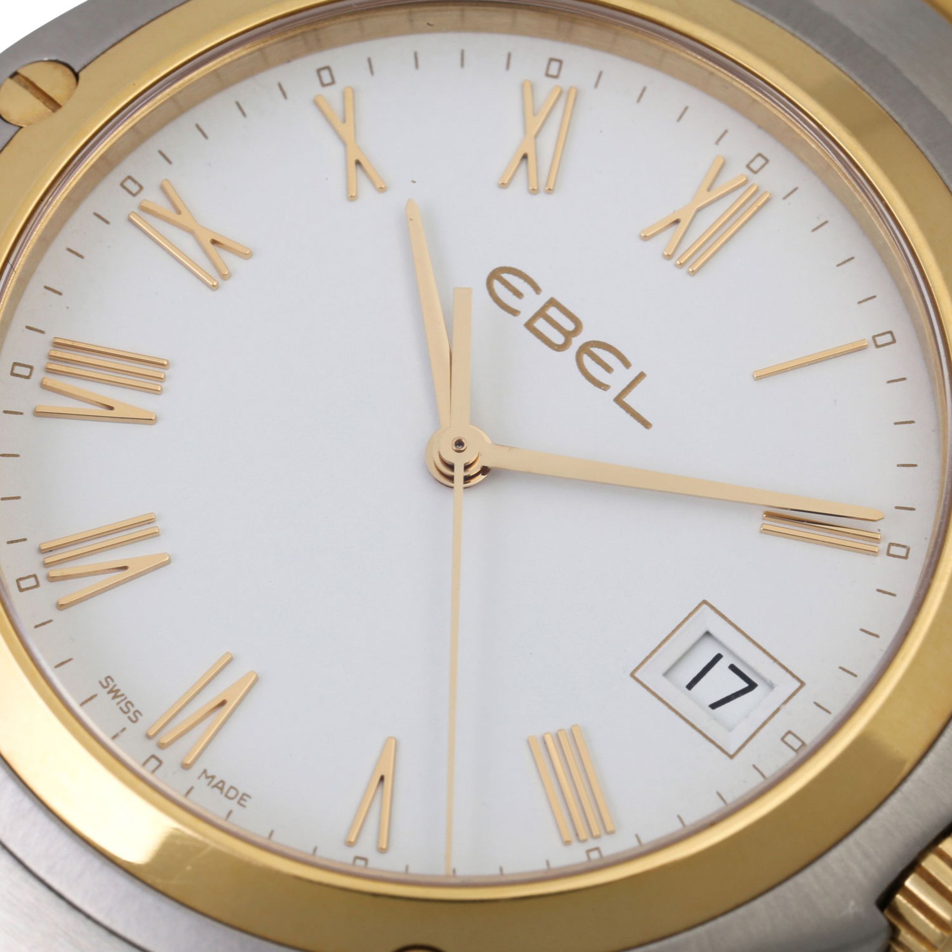 EBEL Classic Wave, Ref. E1255F41.1. Armbanduhr. Edelstahl/Gold 18K. Quarz-Werk.Gebrauc - Bild 5 aus 6