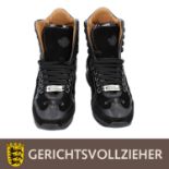 DSQUARED Paar Schuhe Gr. 43, NP: ca. 400 €, Leder und Wildleder, hoher Schuh, ungetr